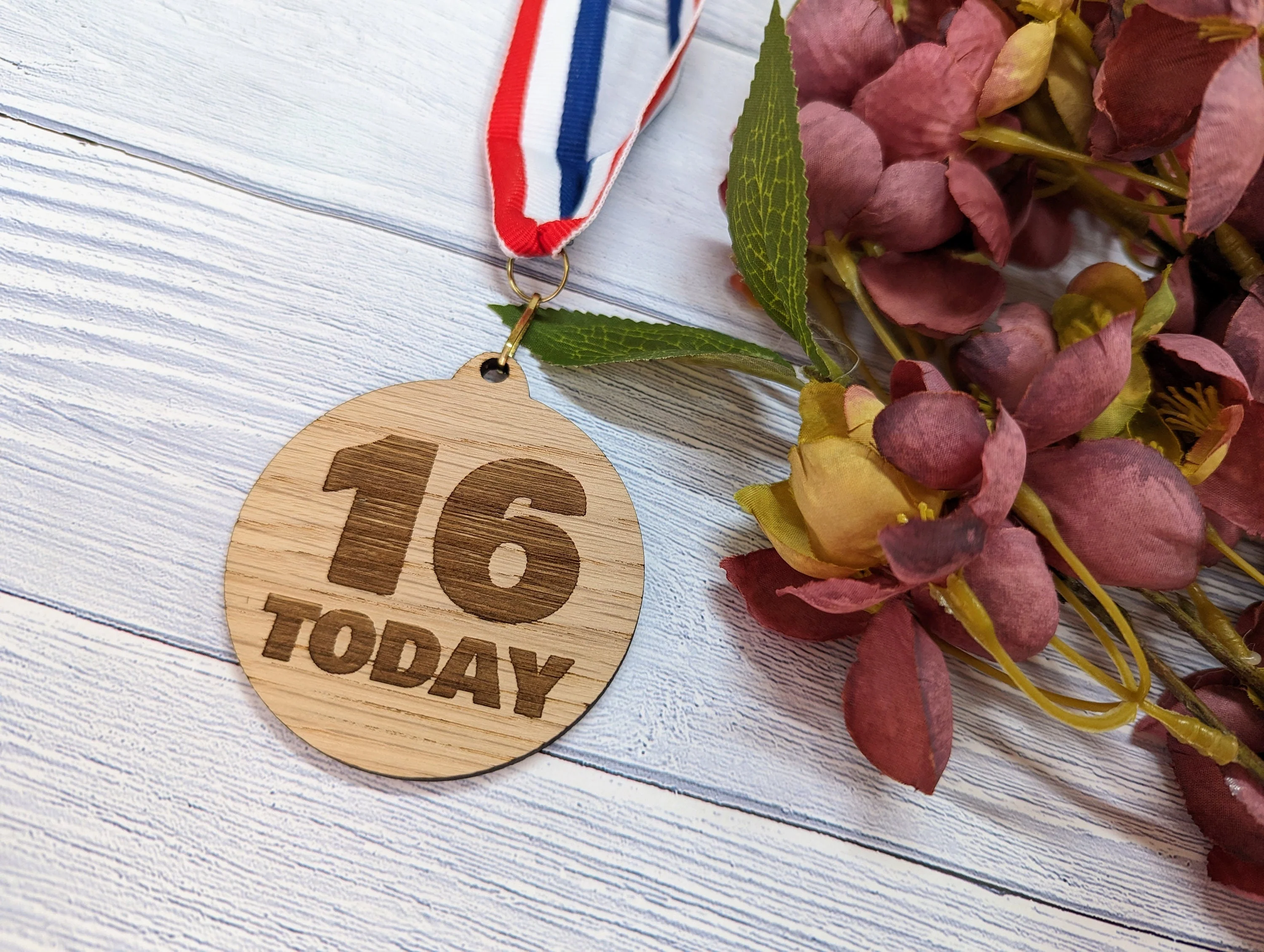 16 Today Birthday Medal - Commemorate Your Milestone 16th Birthday - Eco-Friendly Keepsake - Perfect for Celebrations - Image 5