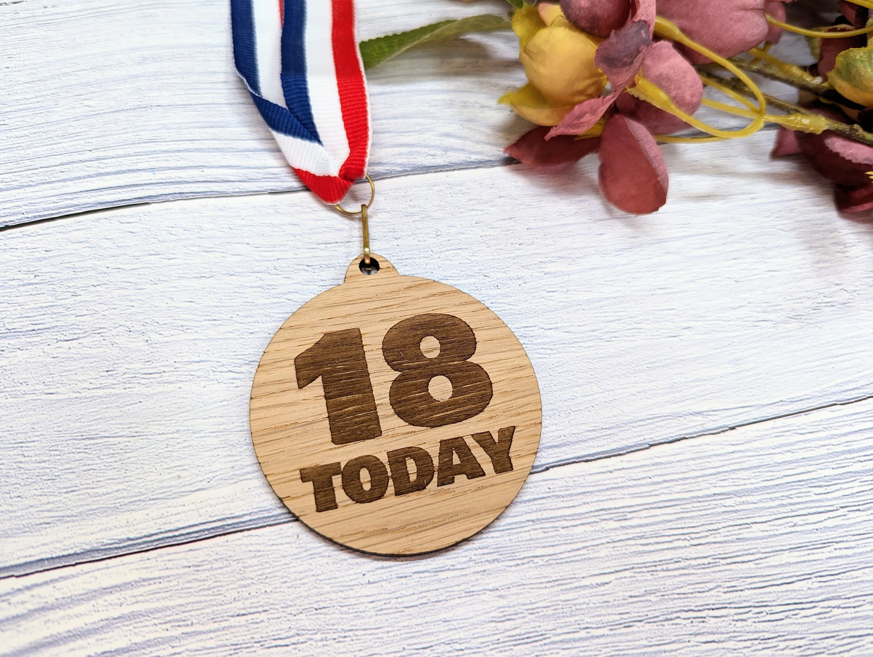 18 Today Birthday Medal - Commemorate Your Milestone 18th Birthday - Eco-Friendly Keepsake - Perfect for Celebrations - Image 2