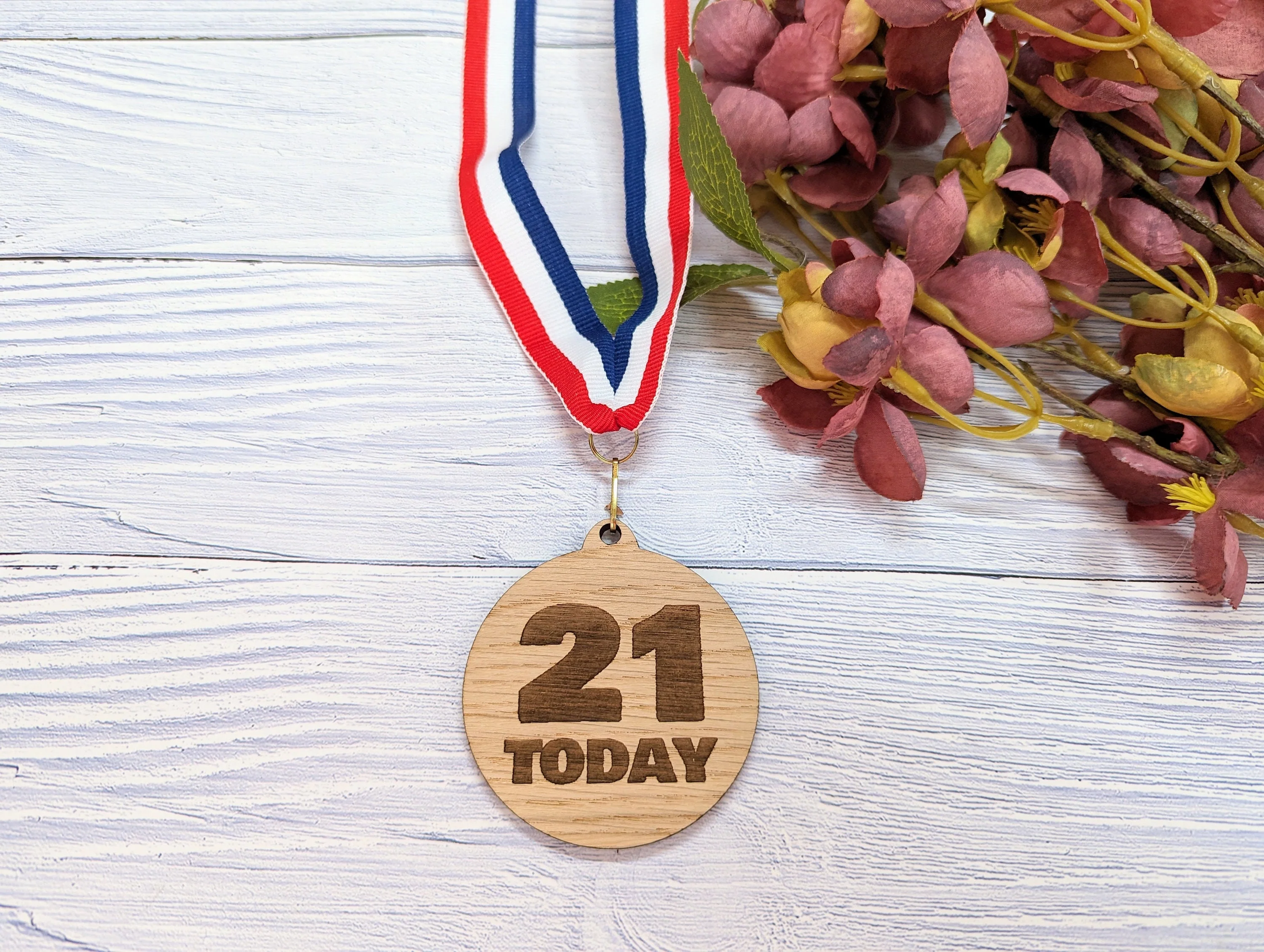 21 Today Birthday Medal - Commemorate Your Milestone 21st Birthday - Eco-Friendly Keepsake - Perfect for Celebrations - Image 5