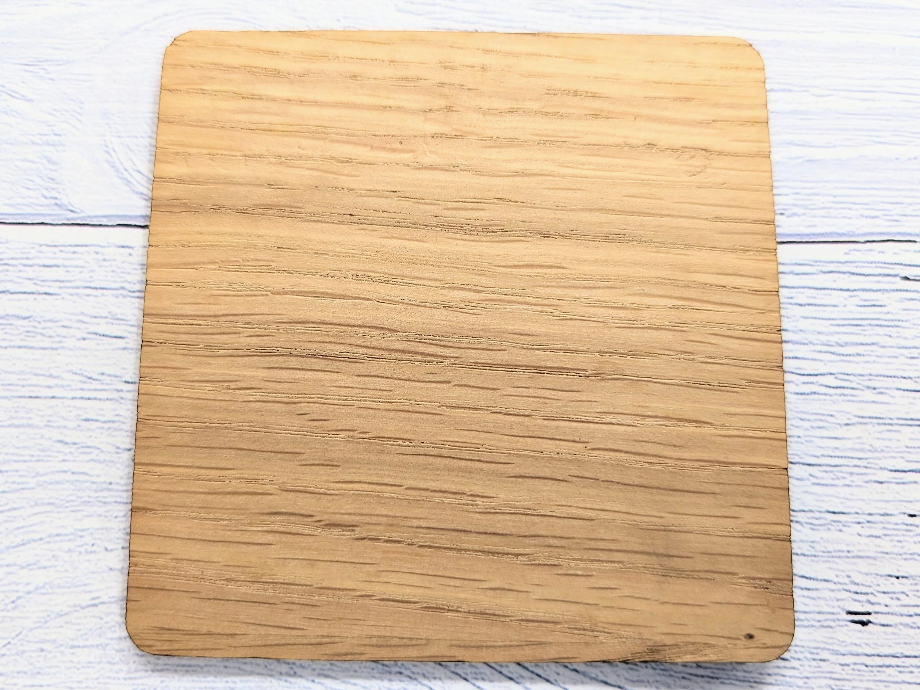 Bespoke 'Save The Date' Oak Veneered Coasters - Custom with Names & Date, 90mm x 90mm, Unique Personalised Wooden Wedding Favours - Image 9