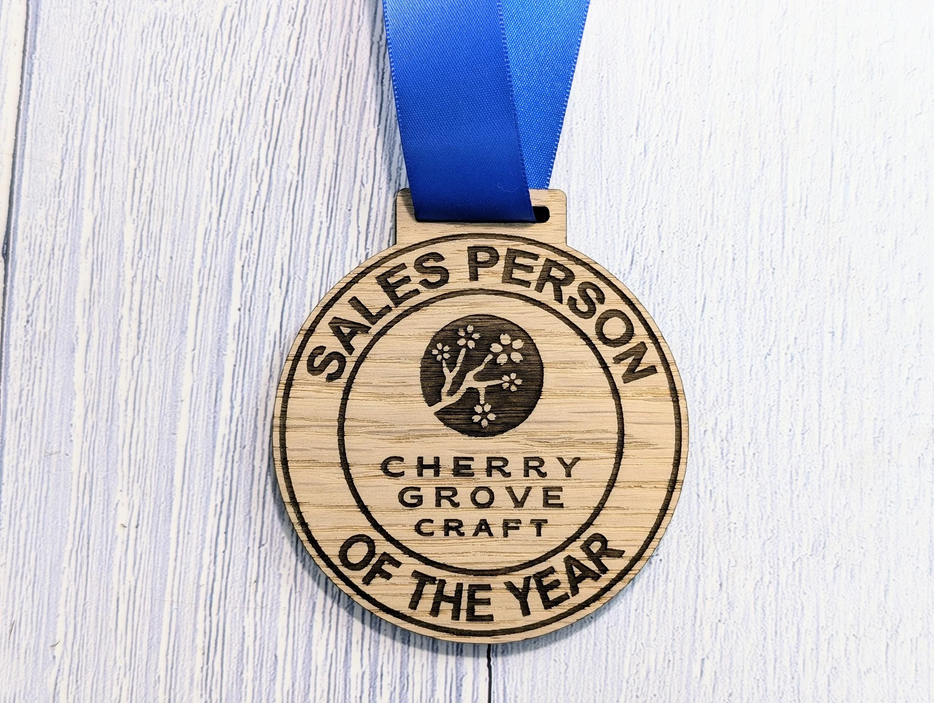 Bespoke Wooden Business Award Medals - Eco-Friendly & Personalised, Achievements, Bulk Wood Medals, Logo Medals, Club Medals - Image 5