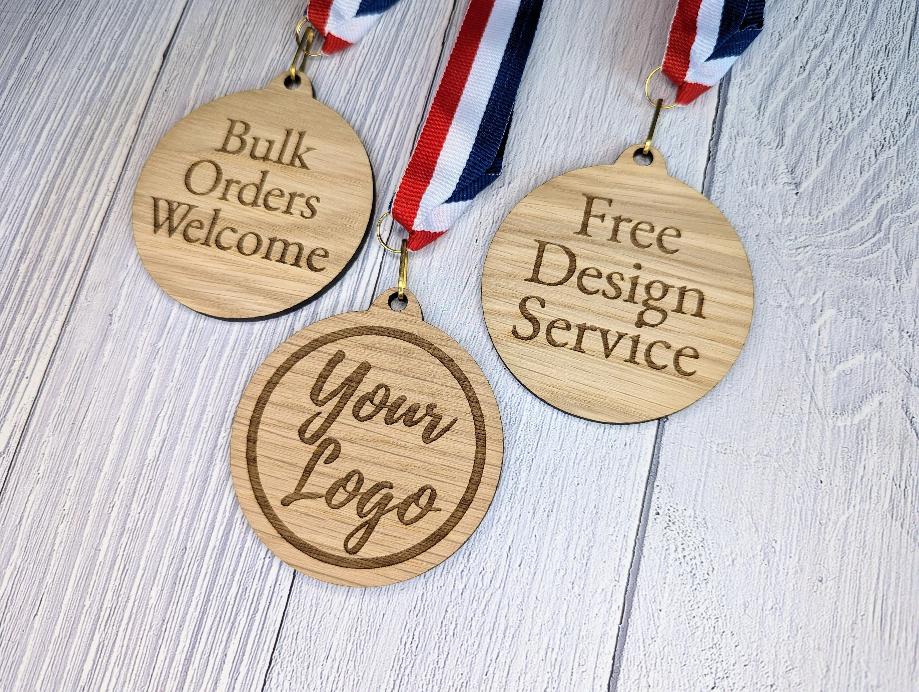 Bespoke Wooden Medals, Free Design Service, Sporting Events, Business Awards, Sponsorships, Custom Medals - Image 5