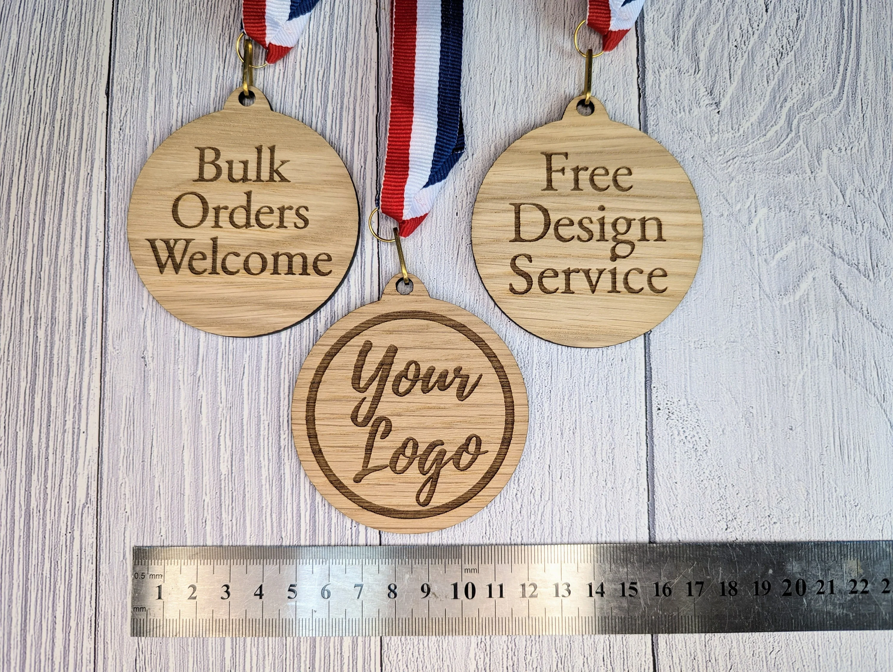 Bespoke Wooden Medals, Free Design Service, Sporting Events, Business Awards, Sponsorships, Custom Medals - Image 6