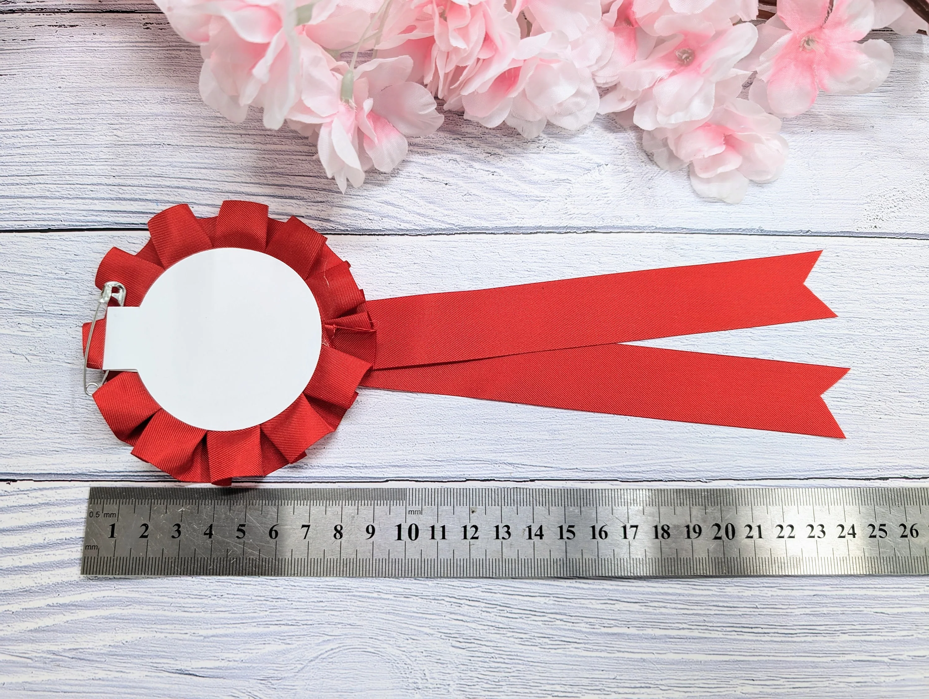 Best Taid & Nain Wooden Rosettes - Handcrafted Welsh Grandparent Gifts | Eco-Friendly Oak Veneer MDF, Customisable Keepsakes - Image 2