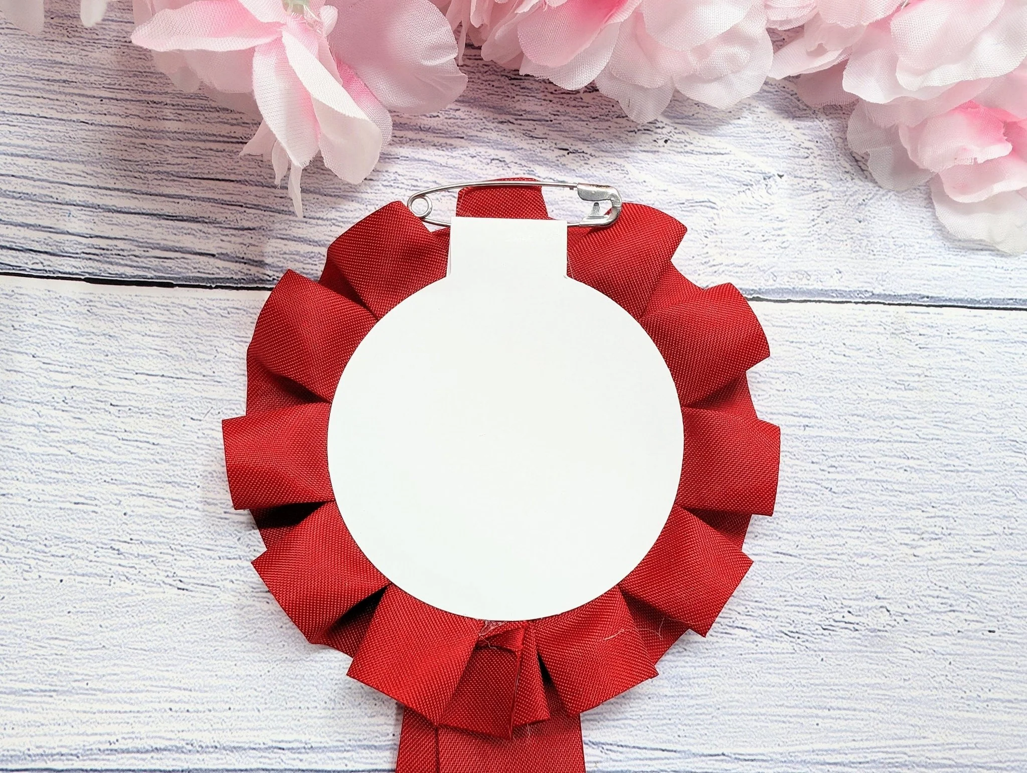 Best Taid & Nain Wooden Rosettes - Handcrafted Welsh Grandparent Gifts | Eco-Friendly Oak Veneer MDF, Customisable Keepsakes - Image 7