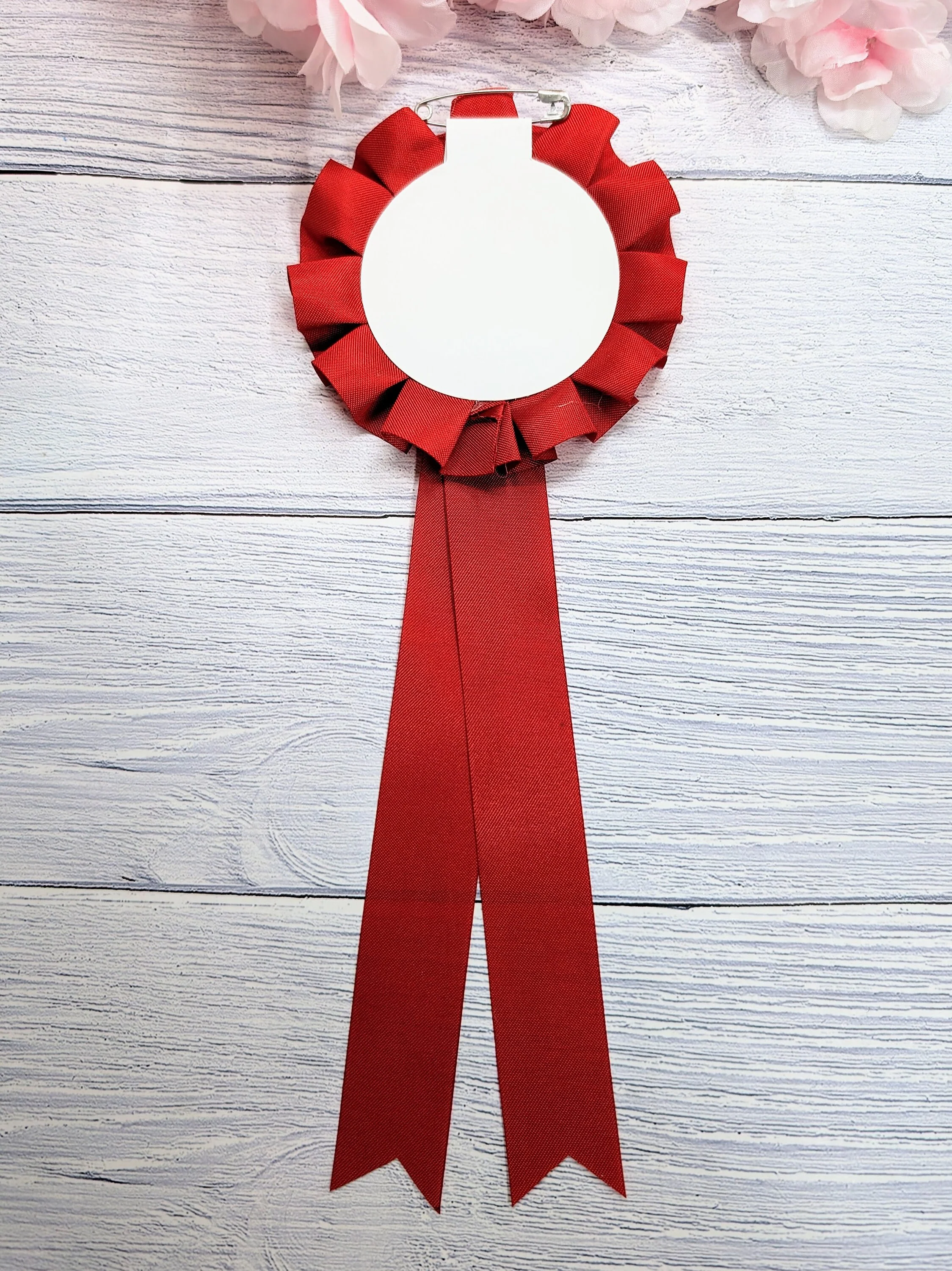 Best & Worst Christmas Jumper Wooden Rosettes - Custom Award Ribbons, Set Option - Image 8