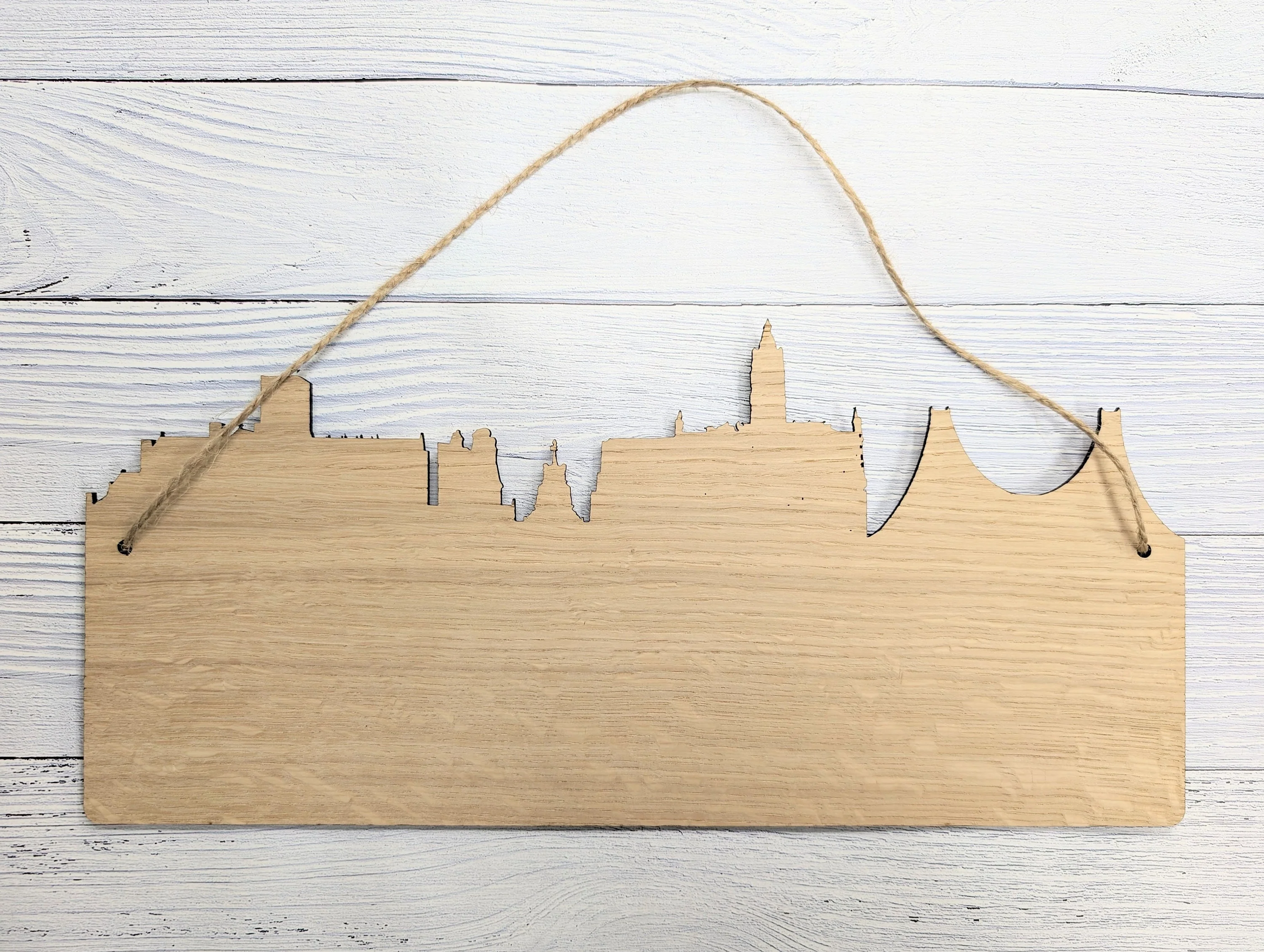 Chester City Wooden Sign – Iconic Landmarks Design - Image 7