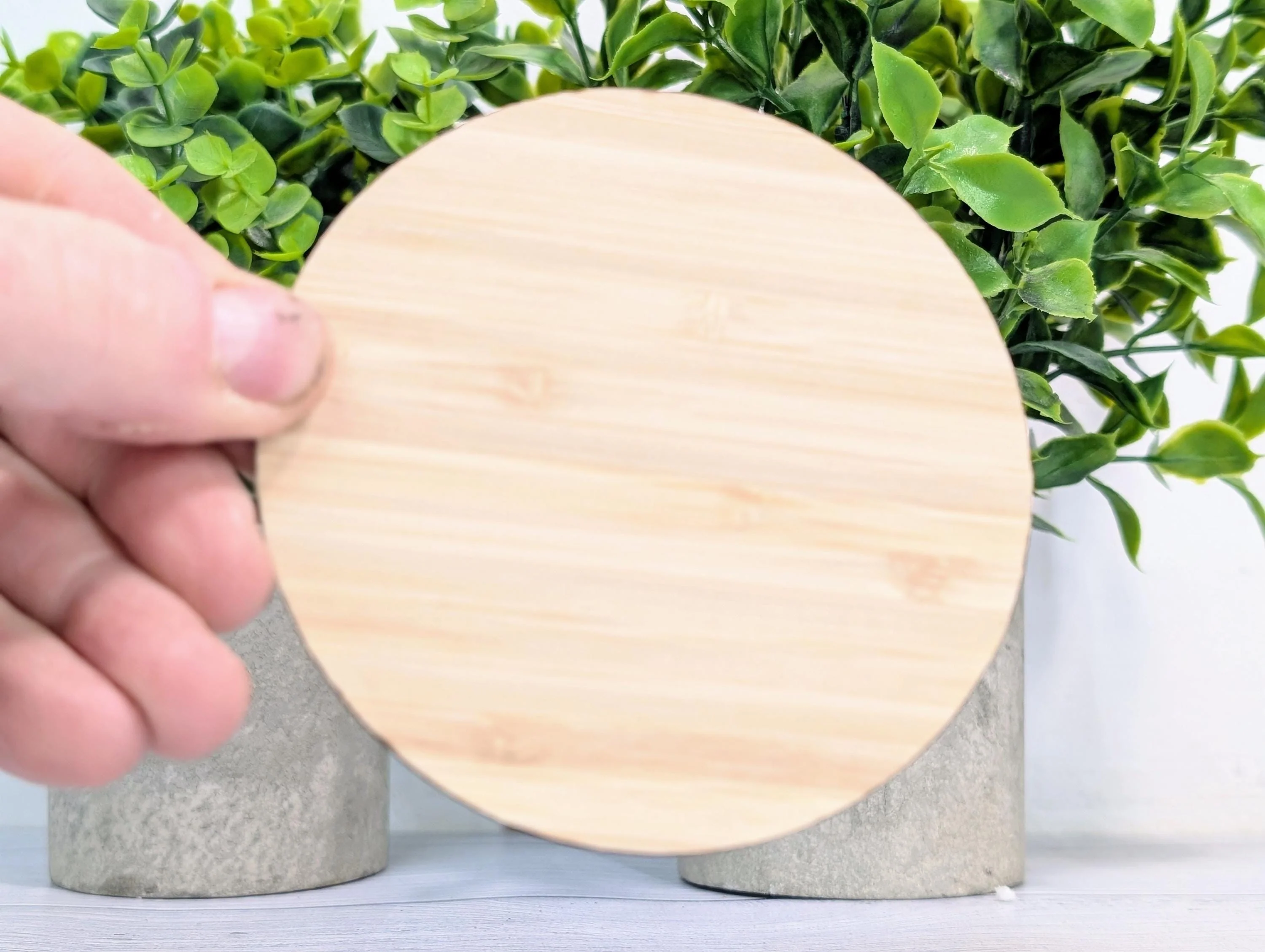 Custom Bamboo Coasters with Rope Border – Personalised Boat Name, Nautical Gift, Eco-Friendly Gift, Sustainable Craft, Round 100mm Diameter - Image 4