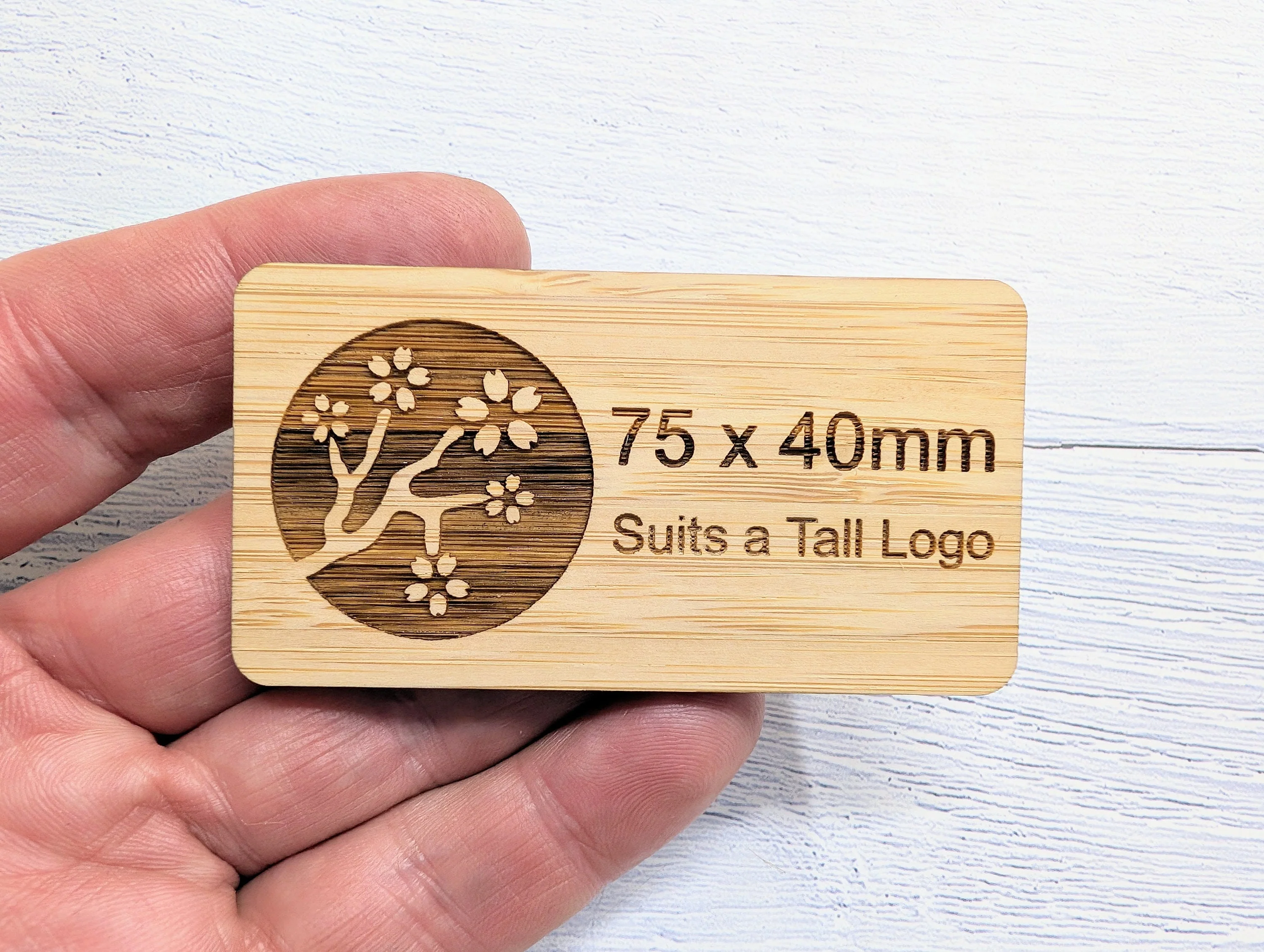 Bamboo Name Badges | Custom Eco-Friendly Staff Name Badges - Image 4