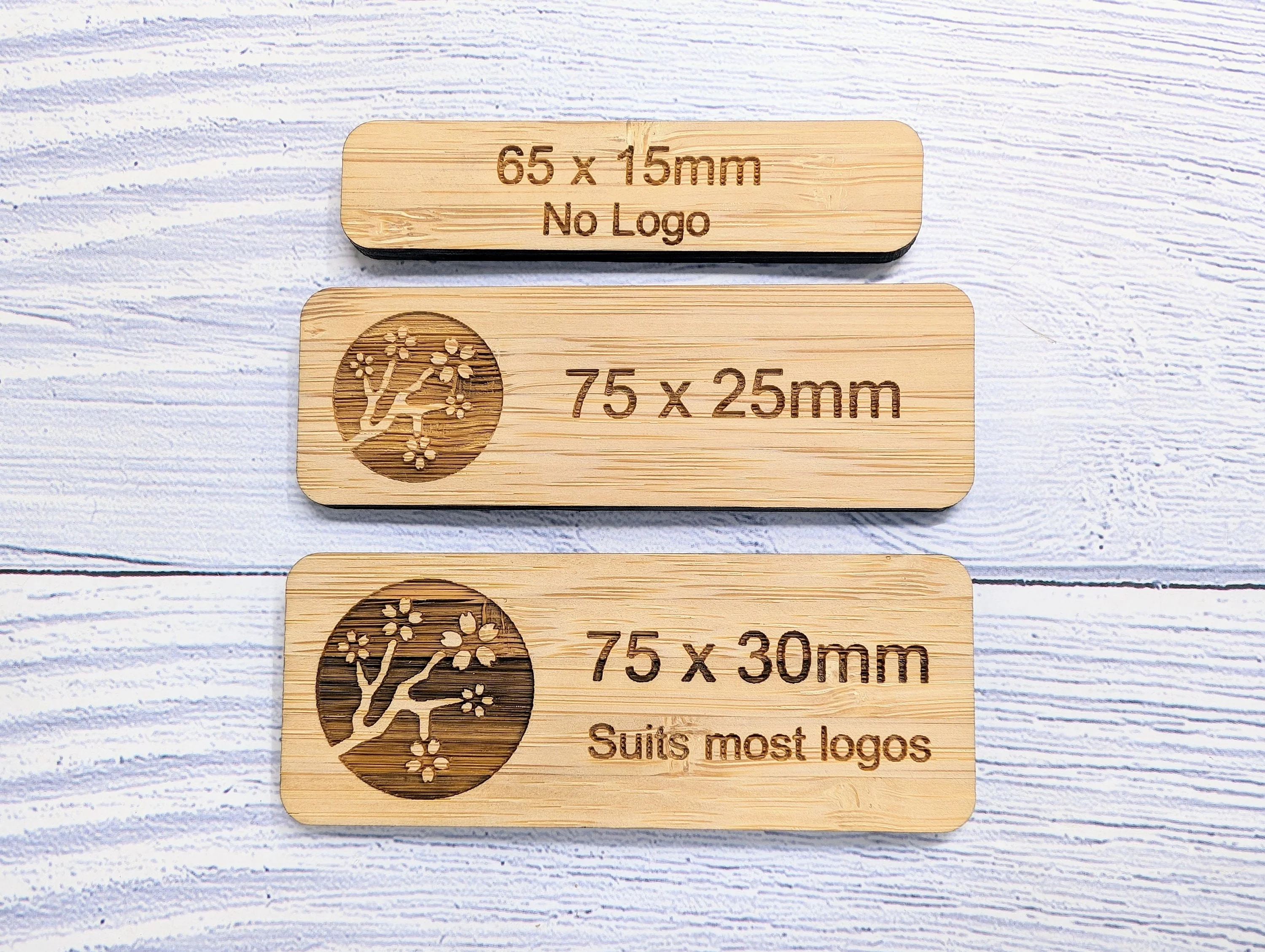 Bamboo Name Badges | Custom Eco-Friendly Staff Name Badges - Image 5