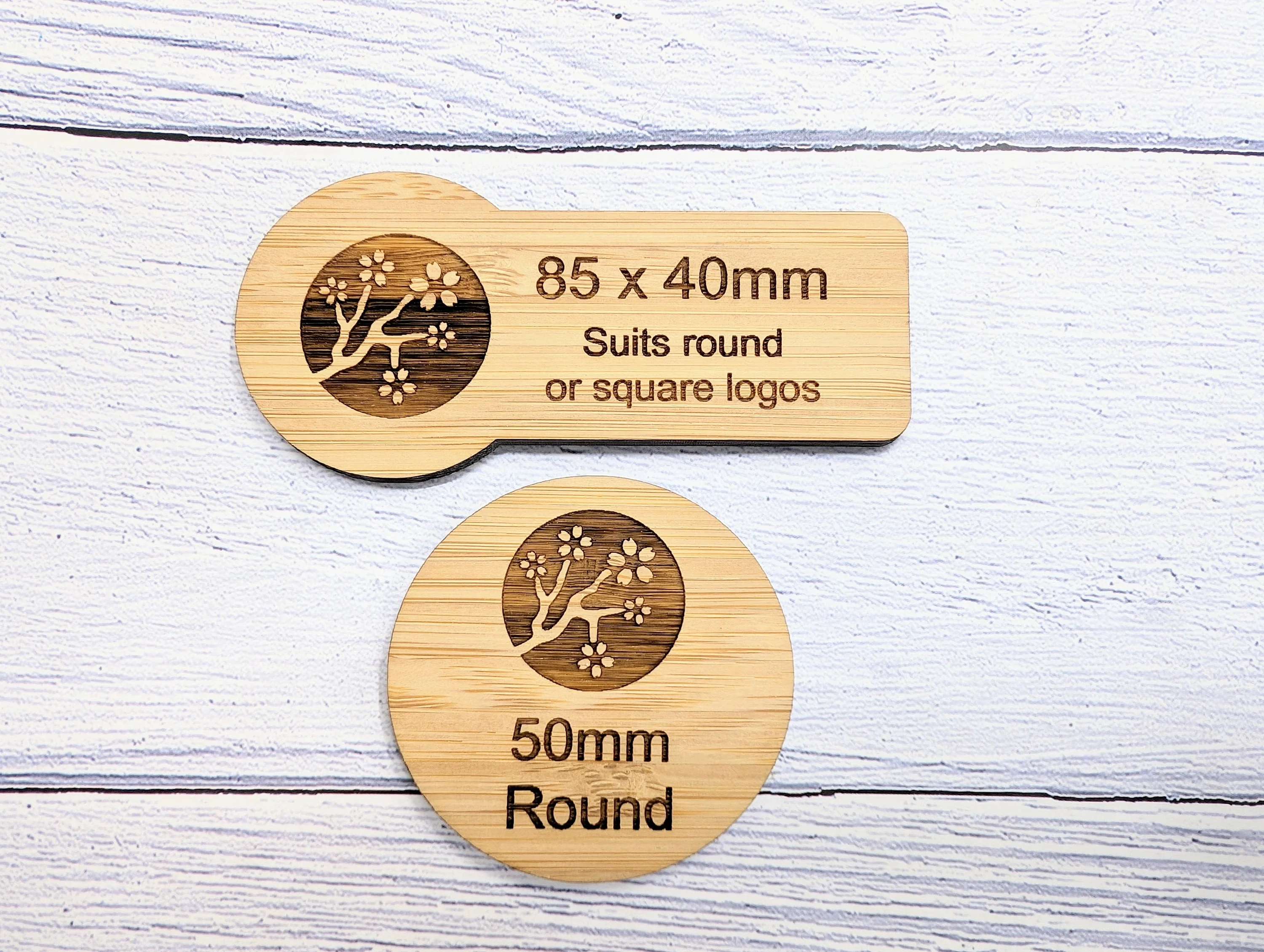 Bamboo Name Badges | Custom Eco-Friendly Staff Name Badges - Image 6