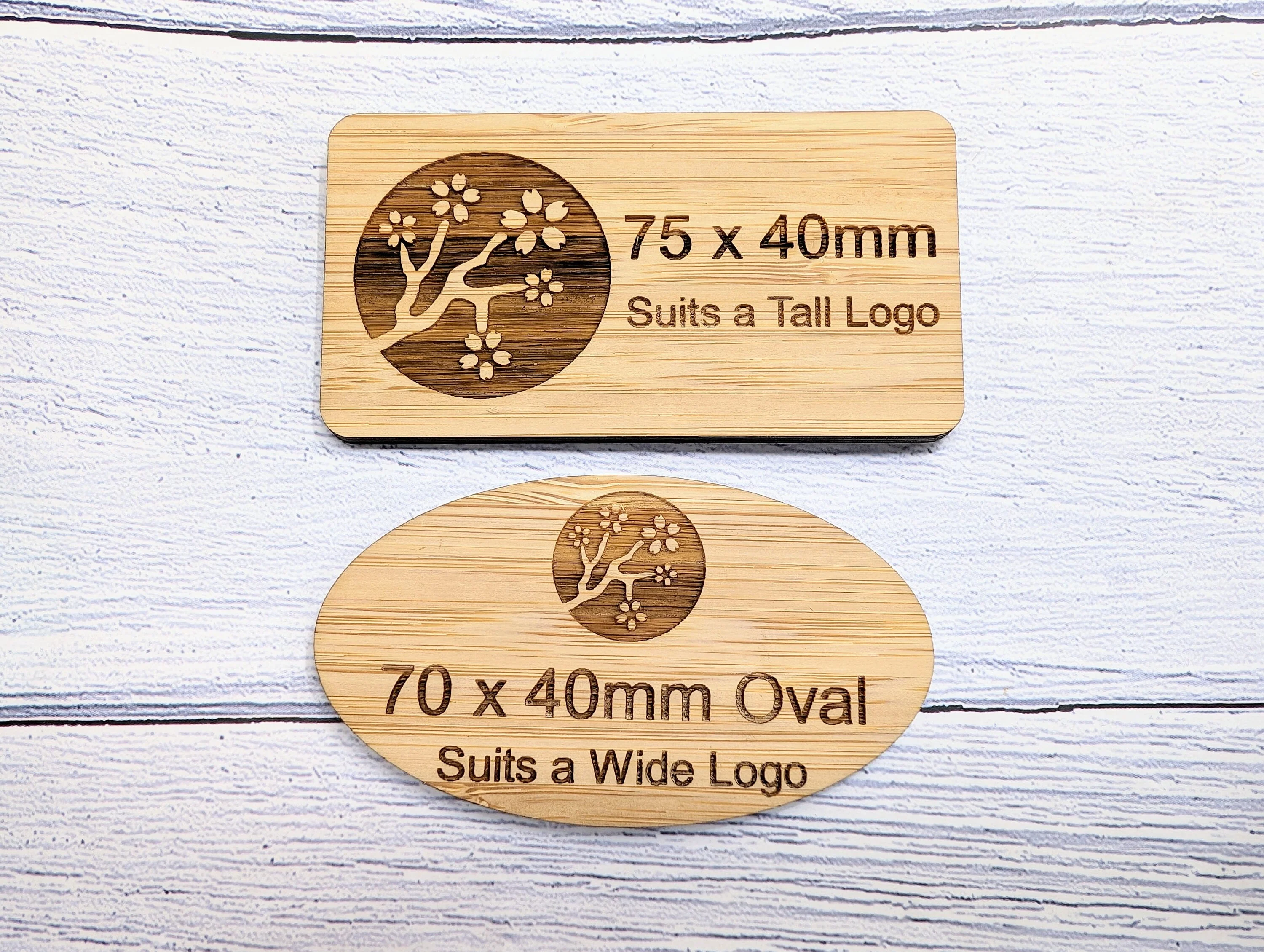 Bamboo Name Badges | Custom Eco-Friendly Staff Name Badges - Image 7