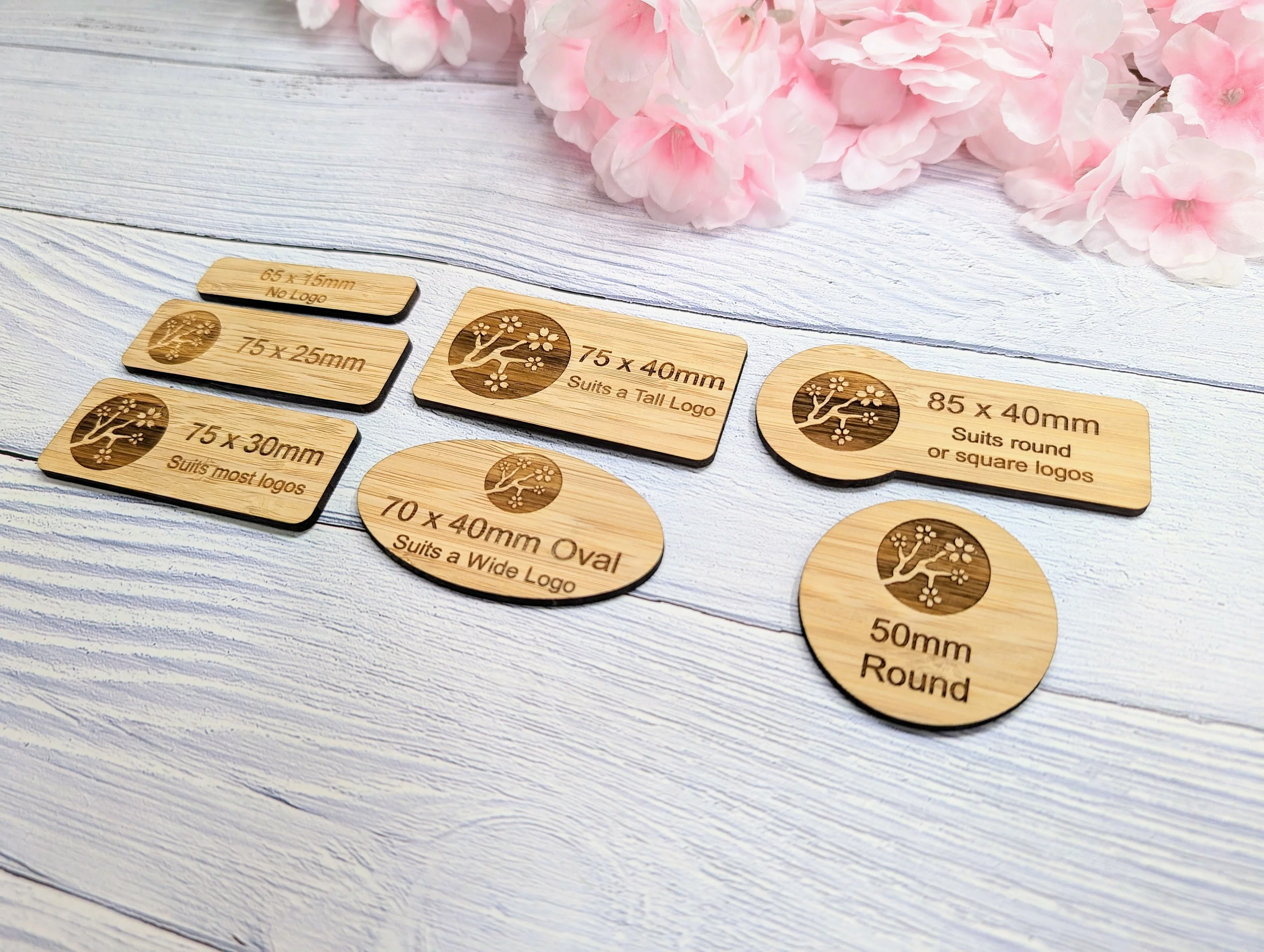 Bamboo Name Badges | Custom Eco-Friendly Staff Name Badges - Image 8