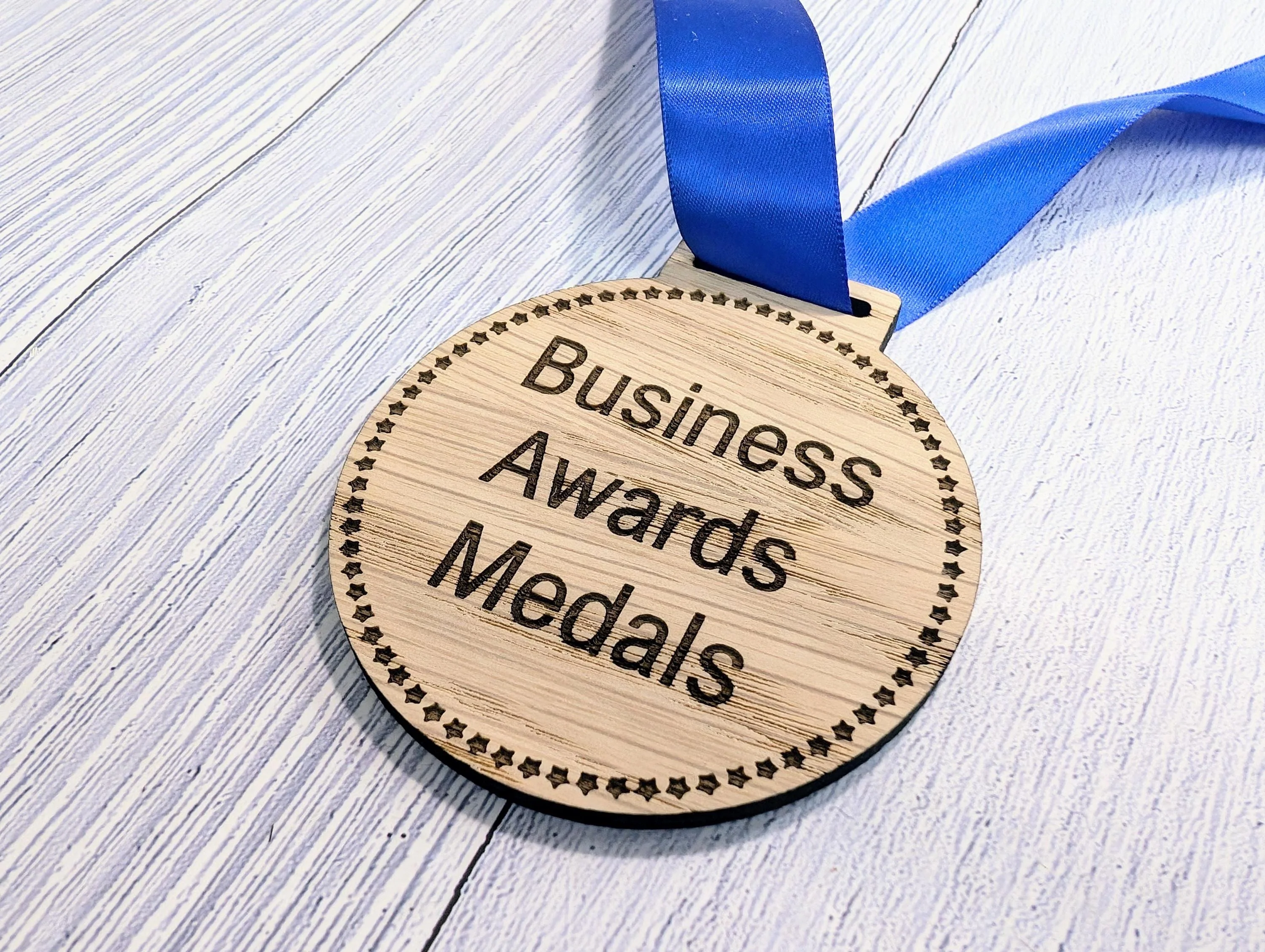 Custom Business Award Wooden Medals - Eco-Friendly & Personalised, Achievements, Bulk Wood Medals, Zero Waste Medals, Club Medals - Image 5