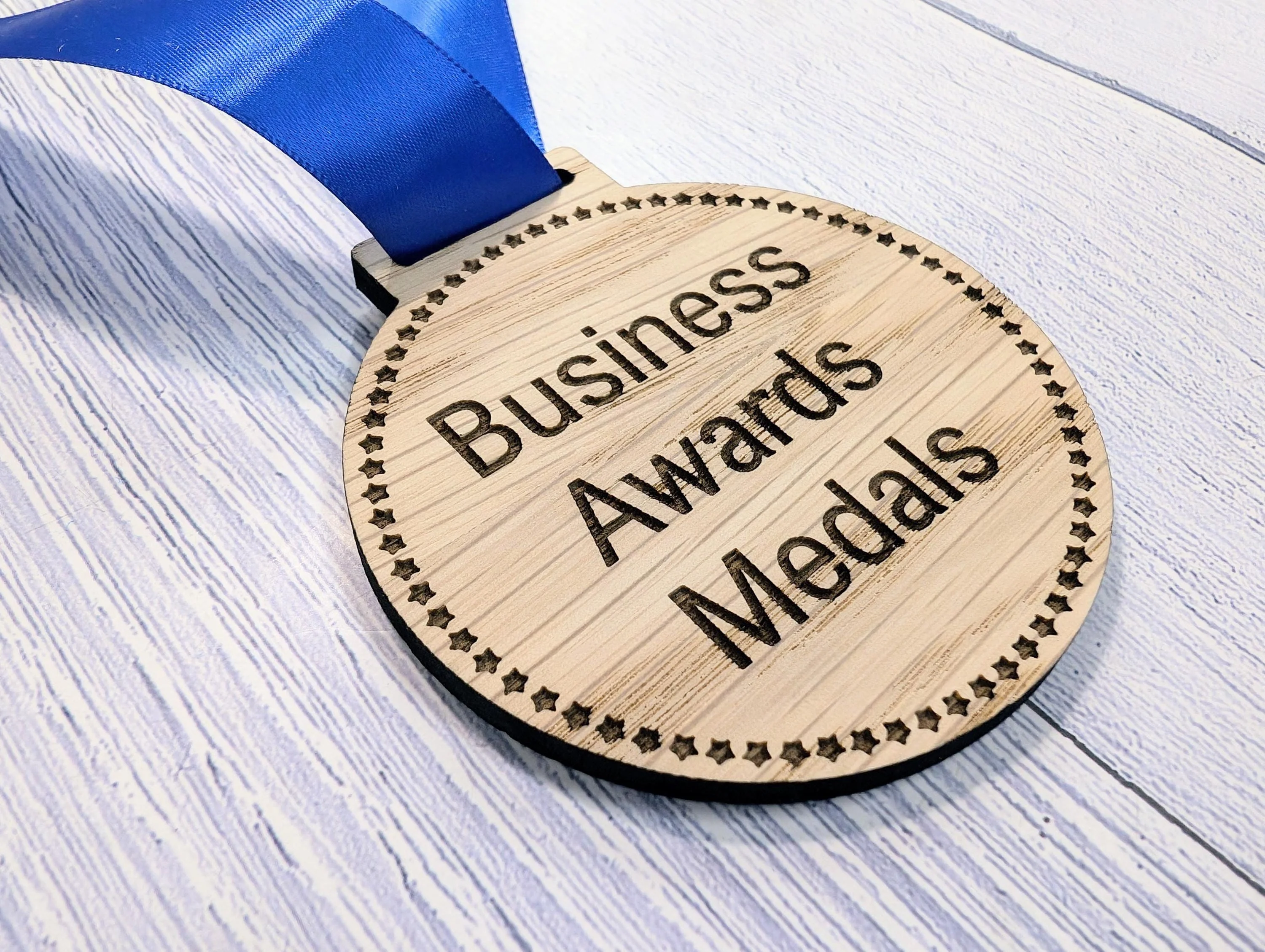 Custom Business Award Wooden Medals - Eco-Friendly & Personalised, Achievements, Bulk Wood Medals, Zero Waste Medals, Club Medals - Image 6