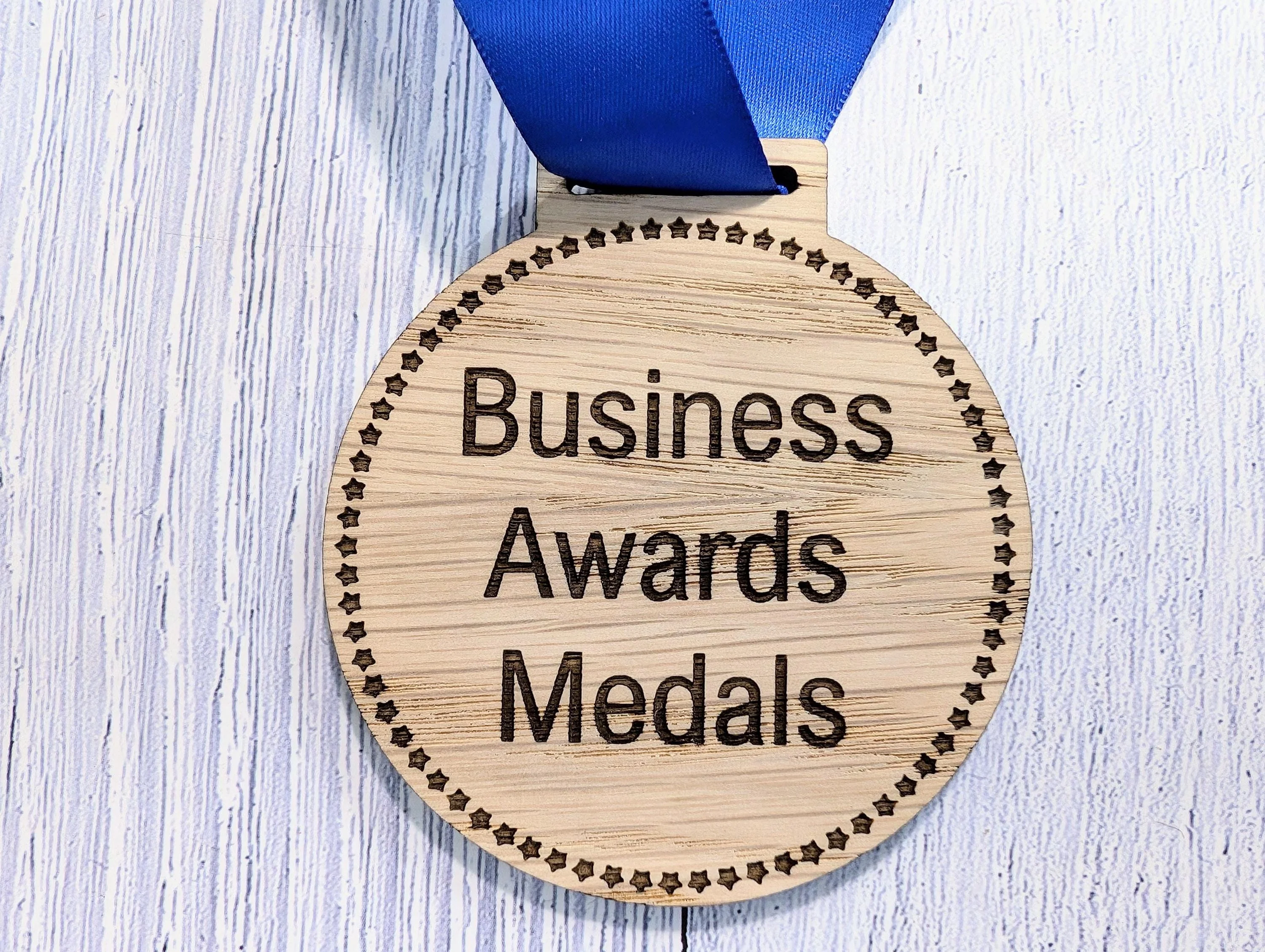 Custom Business Award Wooden Medals - Eco-Friendly & Personalised, Achievements, Bulk Wood Medals, Zero Waste Medals, Club Medals - Image 8