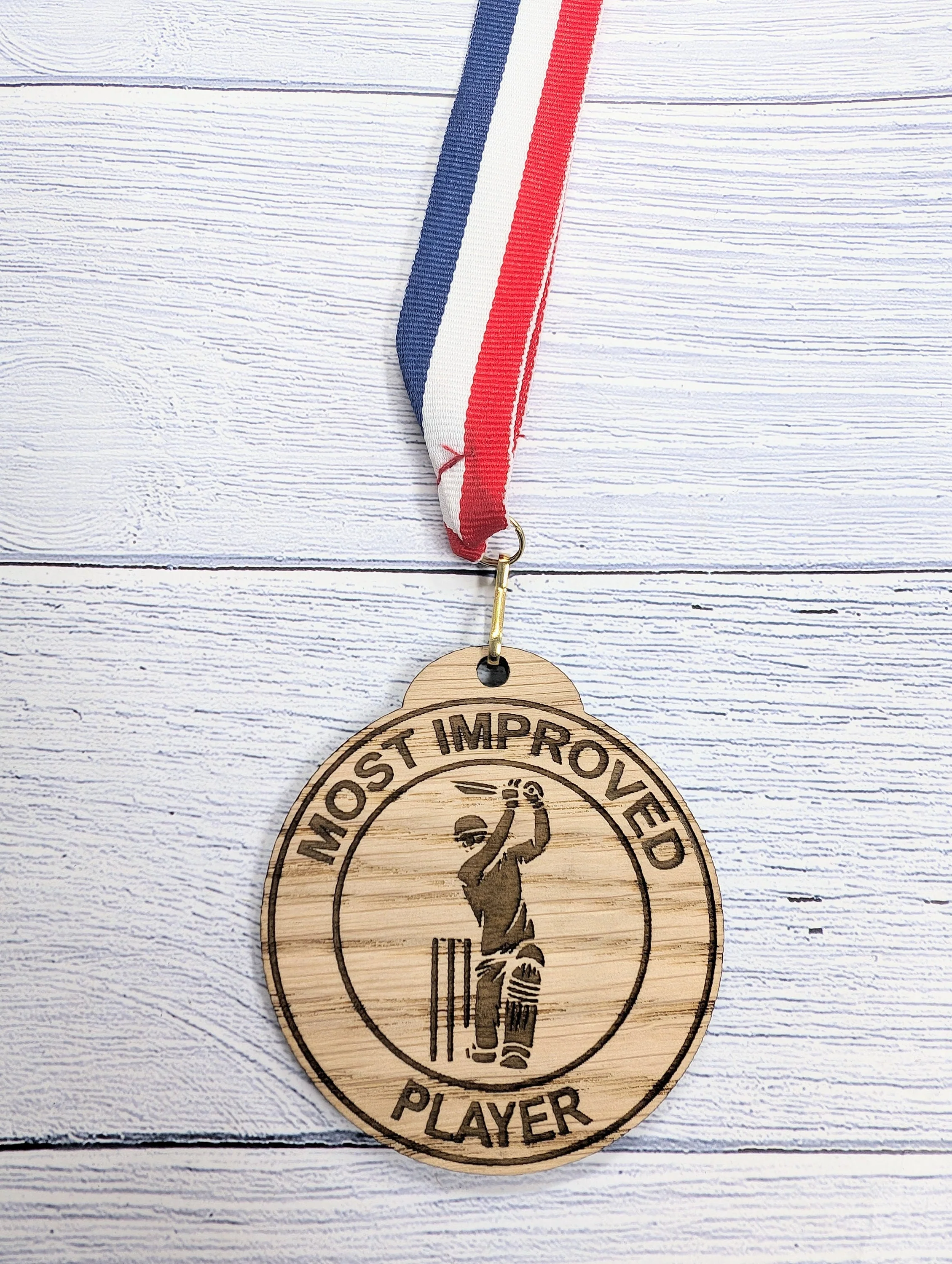 Custom Cricket-Themed Wooden Medals - Personalised Sports Awards for Teams and Clubs, Custom Cricketer Prizes, EcoFriendly Team Recognition - Image 5