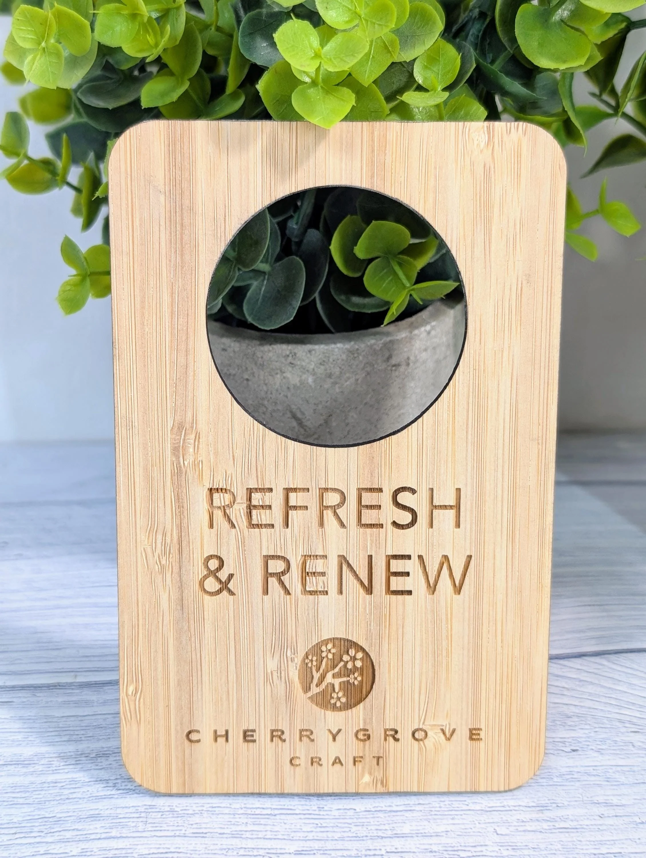Custom Do Not Disturb Reversible Sign | Bamboo Door Hanger - Personalised Door Signage With Your Logo - for Privacy, Hotel Door Sign, B&B - Image 5