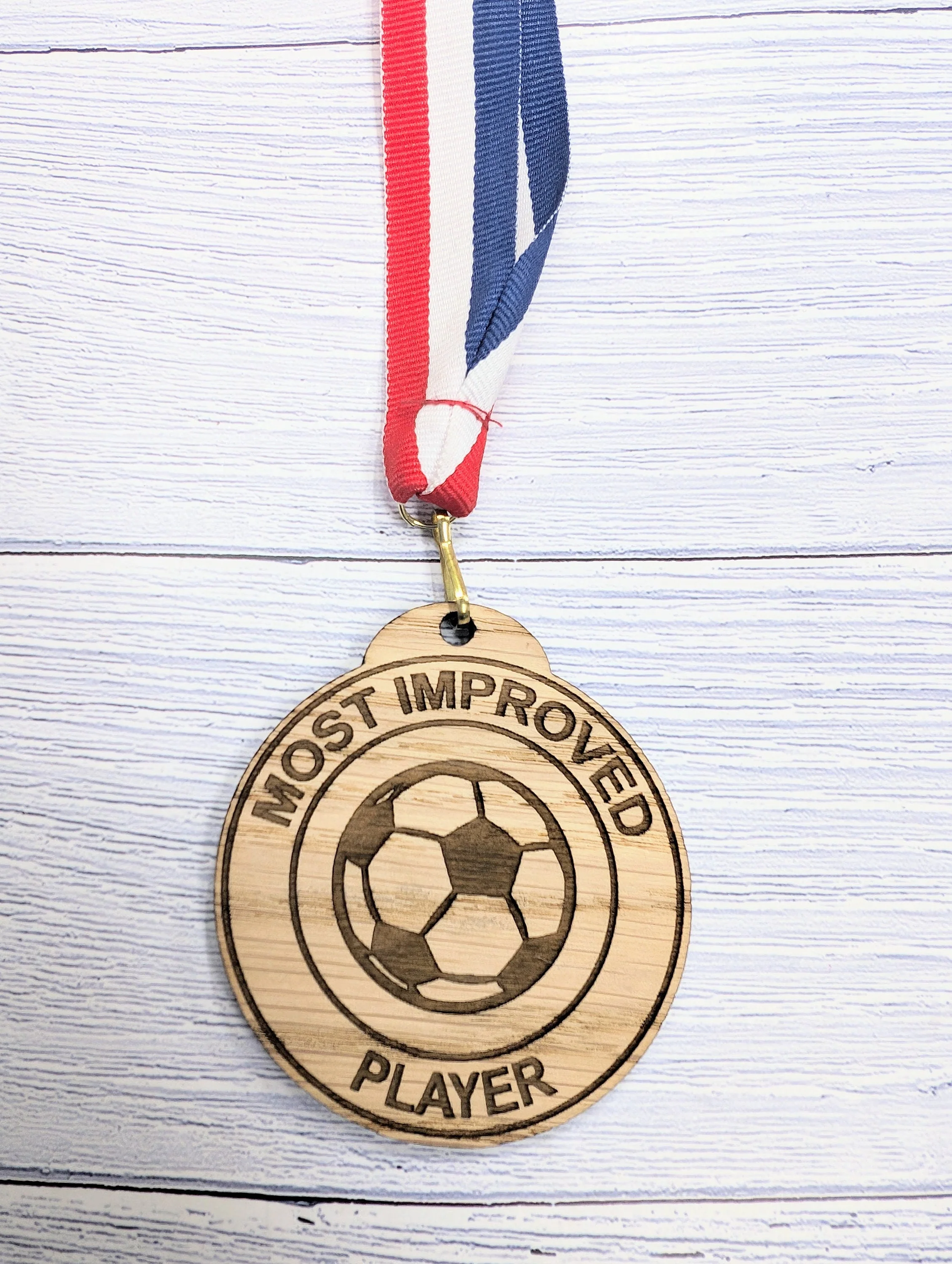 Custom Football-Themed Wooden Medals - Personalised Team Recognition - Image 5
