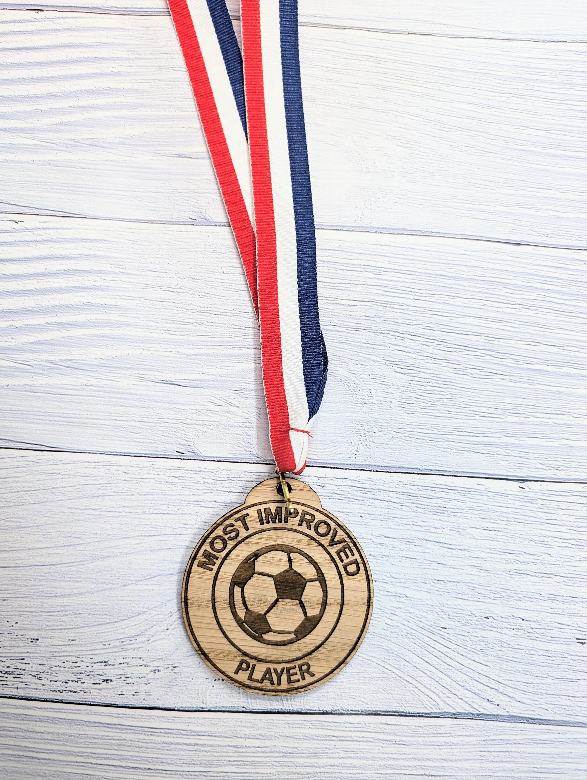 Custom Football-Themed Wooden Medals - Personalised Team Recognition - Image 7