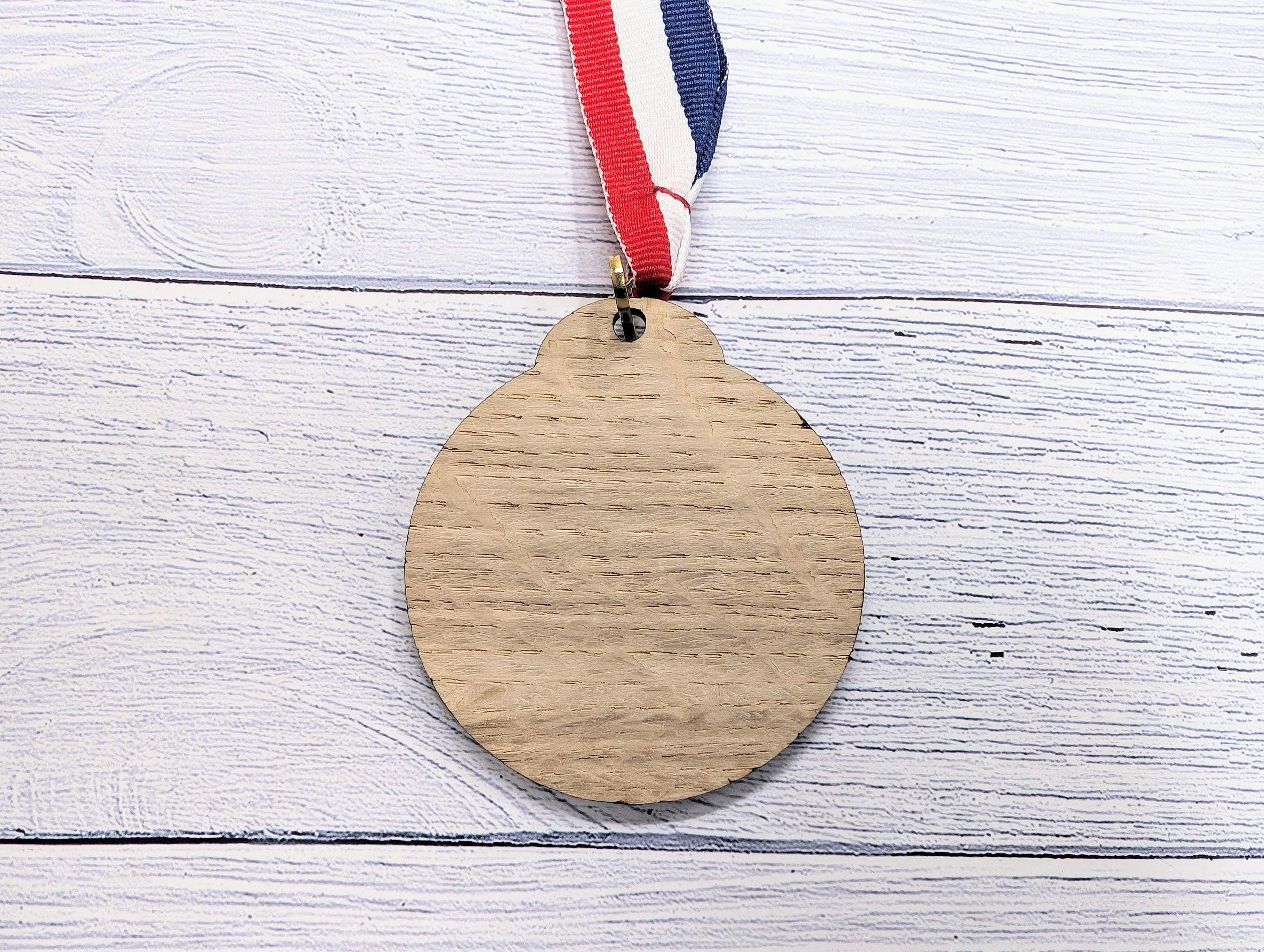 Custom Football-Themed Wooden Medals - Personalised Team Recognition - Image 8