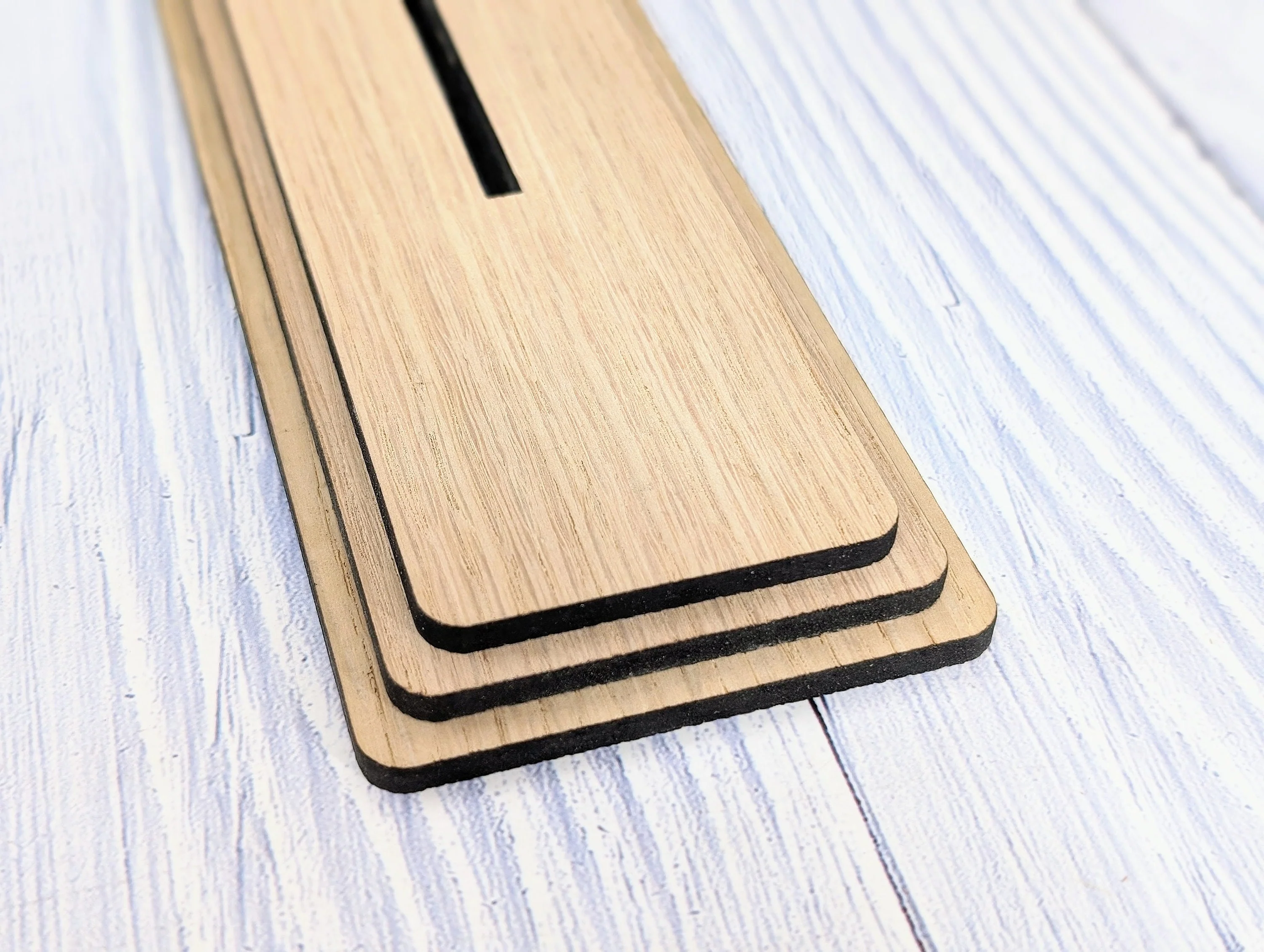 Custom NFC 'Tap to Follow Us' Wooden Sign - Personalised Social Media Links, Eco-Friendly, Freestanding, XL Size, Table Signage Extra Large - Image 9