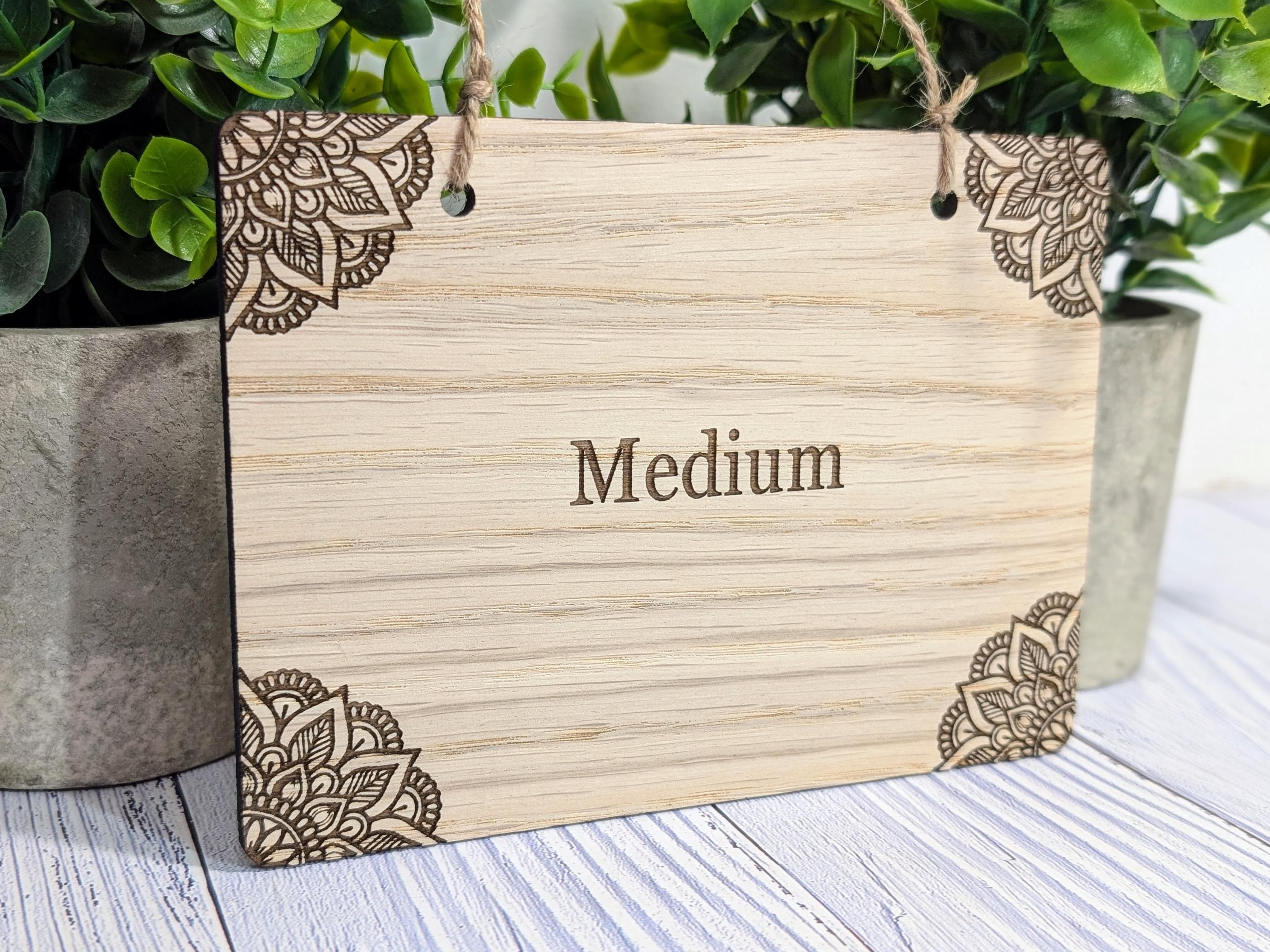 Custom Oak Sign | Personalised Wooden Hanging Signage | Birthday Gift | Man Cave Sign | Bar Sign | Christmas Fun | Hanging Sign | Den Sign - Image 4