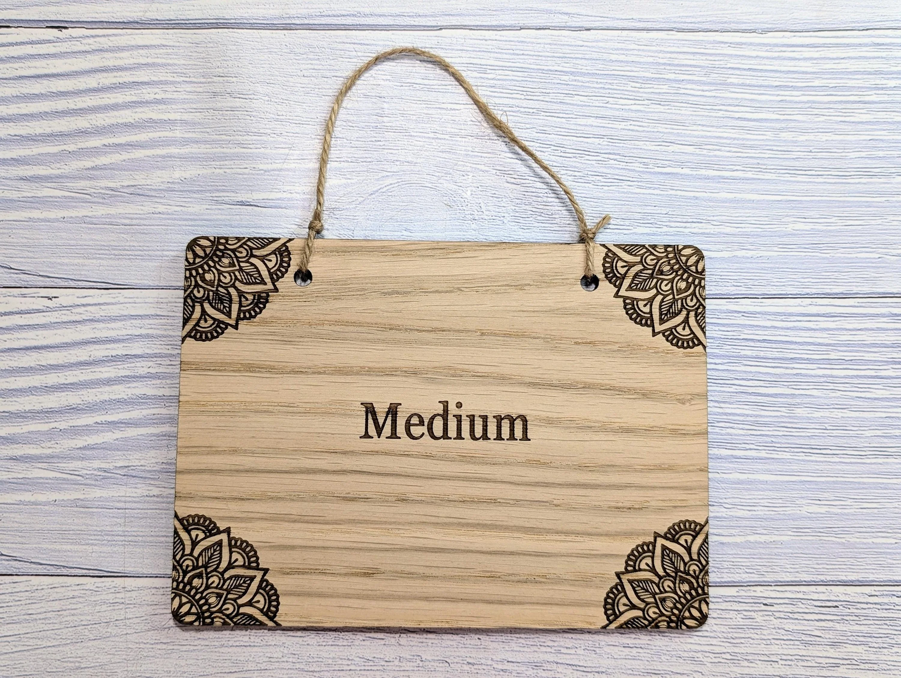 Custom Oak Sign | Personalised Wooden Hanging Signage | Birthday Gift | Man Cave Sign | Bar Sign | Christmas Fun | Hanging Sign | Den Sign - Image 7