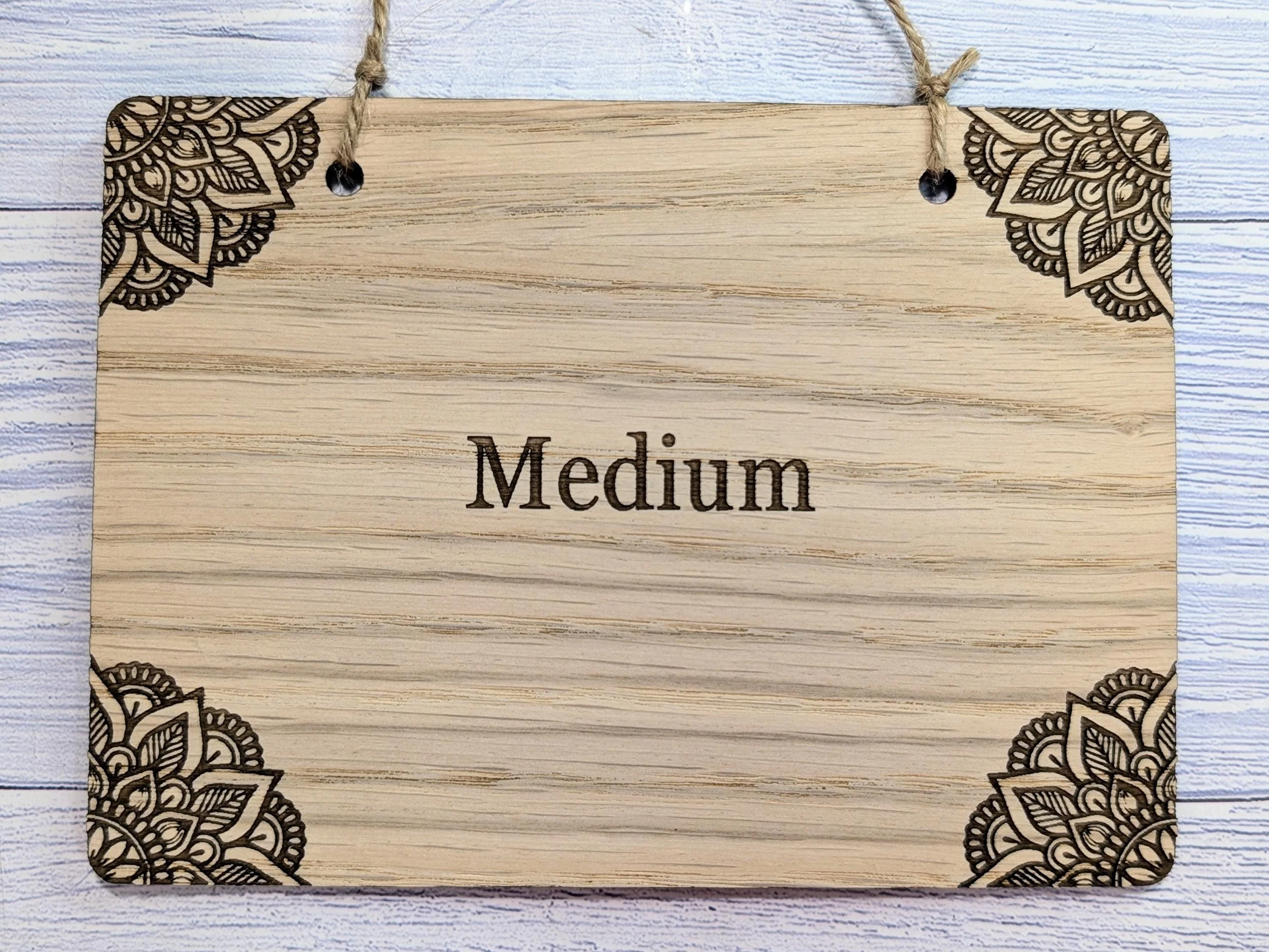Custom Oak Sign | Personalised Wooden Hanging Signage | Birthday Gift | Man Cave Sign | Bar Sign | Christmas Fun | Hanging Sign | Den Sign - Image 8
