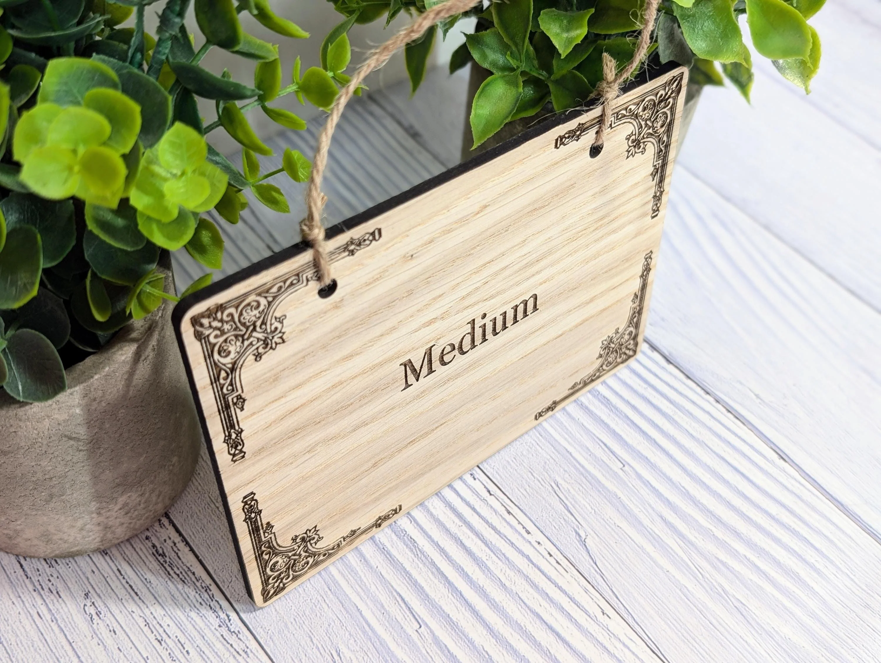 Custom Oak Signage | Personalised Wooden Hanging Sign | Anniversary Gift | Man Cave Sign | Bar Sign | Christmas Fun | Hanging Den Sign - Image 4