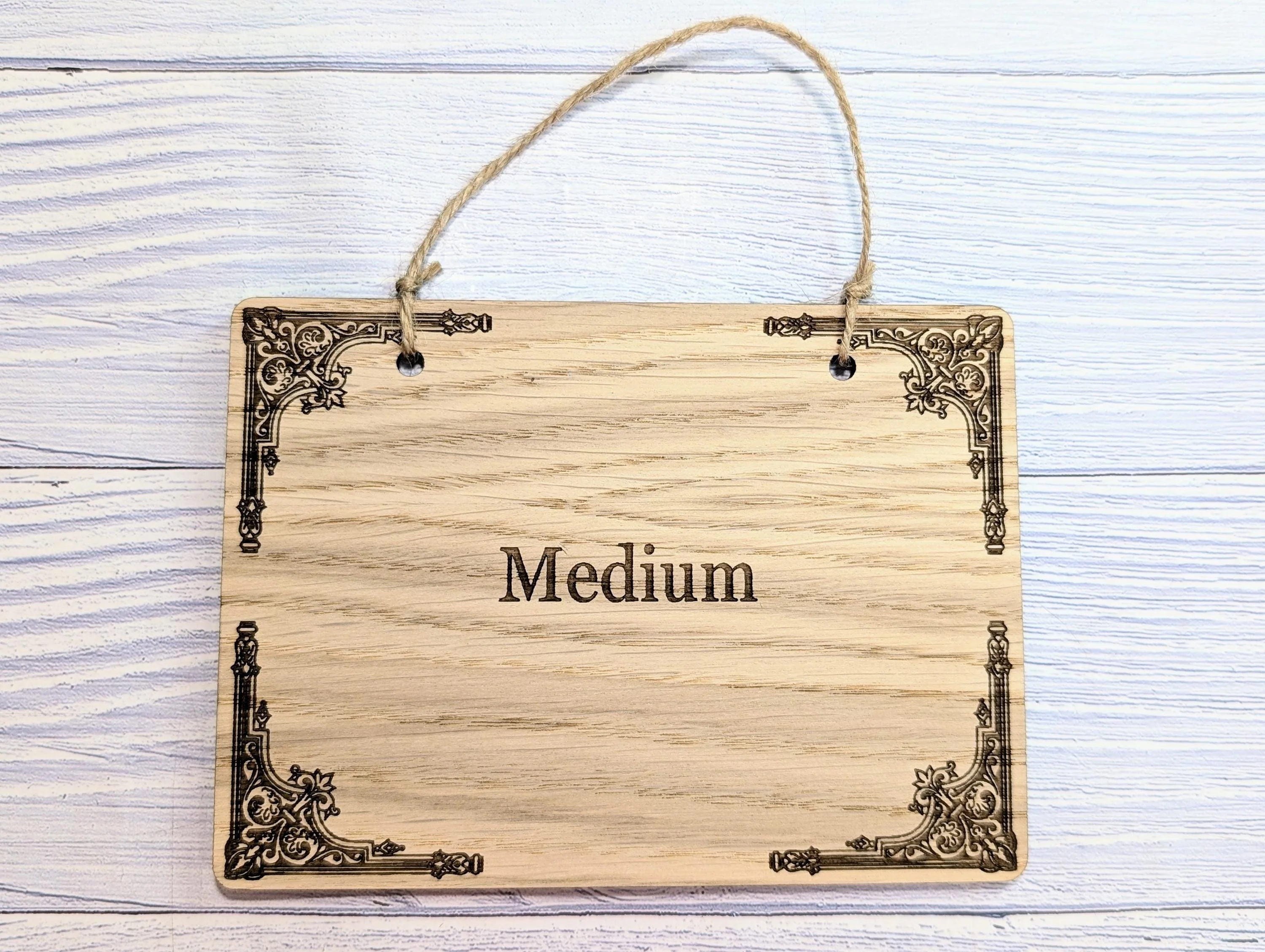 Custom Oak Signage | Personalised Wooden Hanging Sign | Anniversary Gift | Man Cave Sign | Bar Sign | Christmas Fun | Hanging Den Sign - Image 6