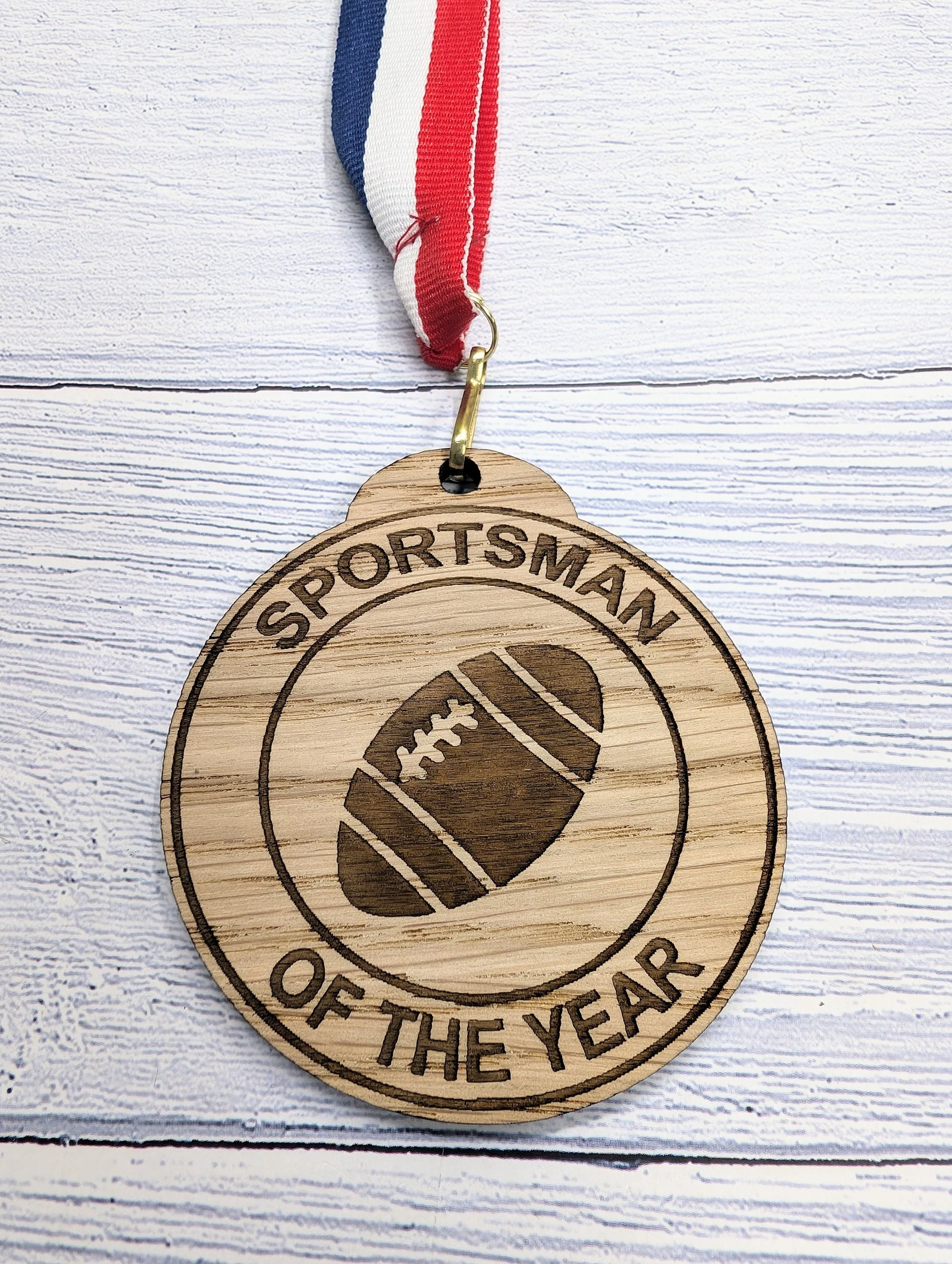 Custom Rugby-Themed Wooden Medals - Personalised Sports Awards for Teams and Clubs - Image 5