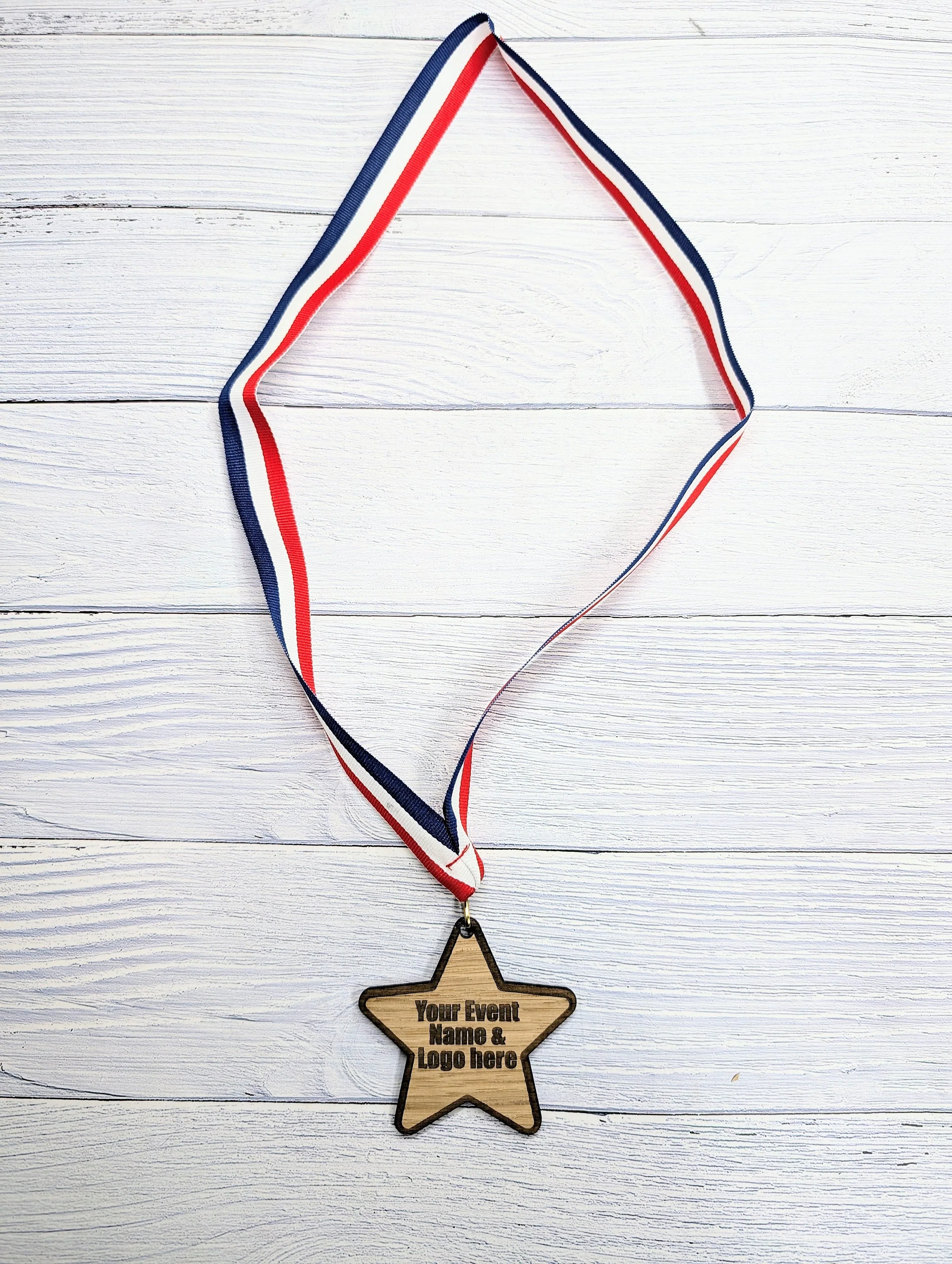 Custom Star-Shaped Wooden Medals - Personalised for Events & Organisations | Bulk Discounts, Participation Awards, Handcrafted - Image 6