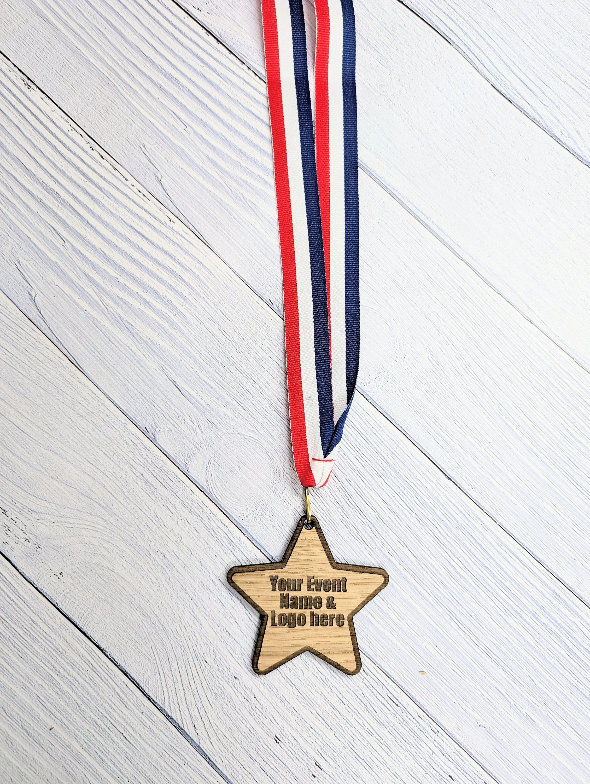 Custom Star-Shaped Wooden Medals - Personalised for Events & Organisations | Bulk Discounts, Participation Awards, Handcrafted - Image 8