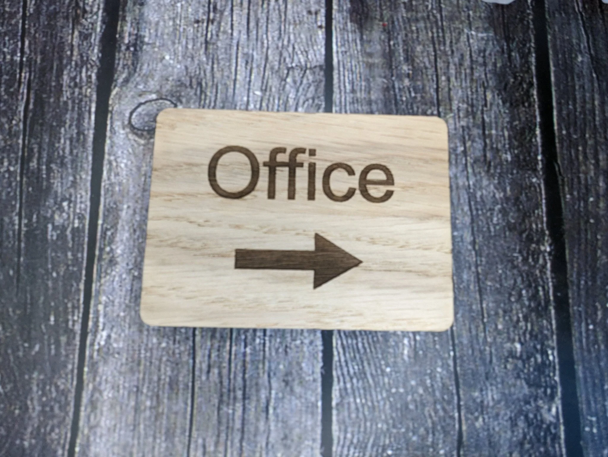Custom Wooden Direction Signs - Rustic Direction Signage for Hotels, Restaurants, Bars, B&Bs, and Offices - Image 4