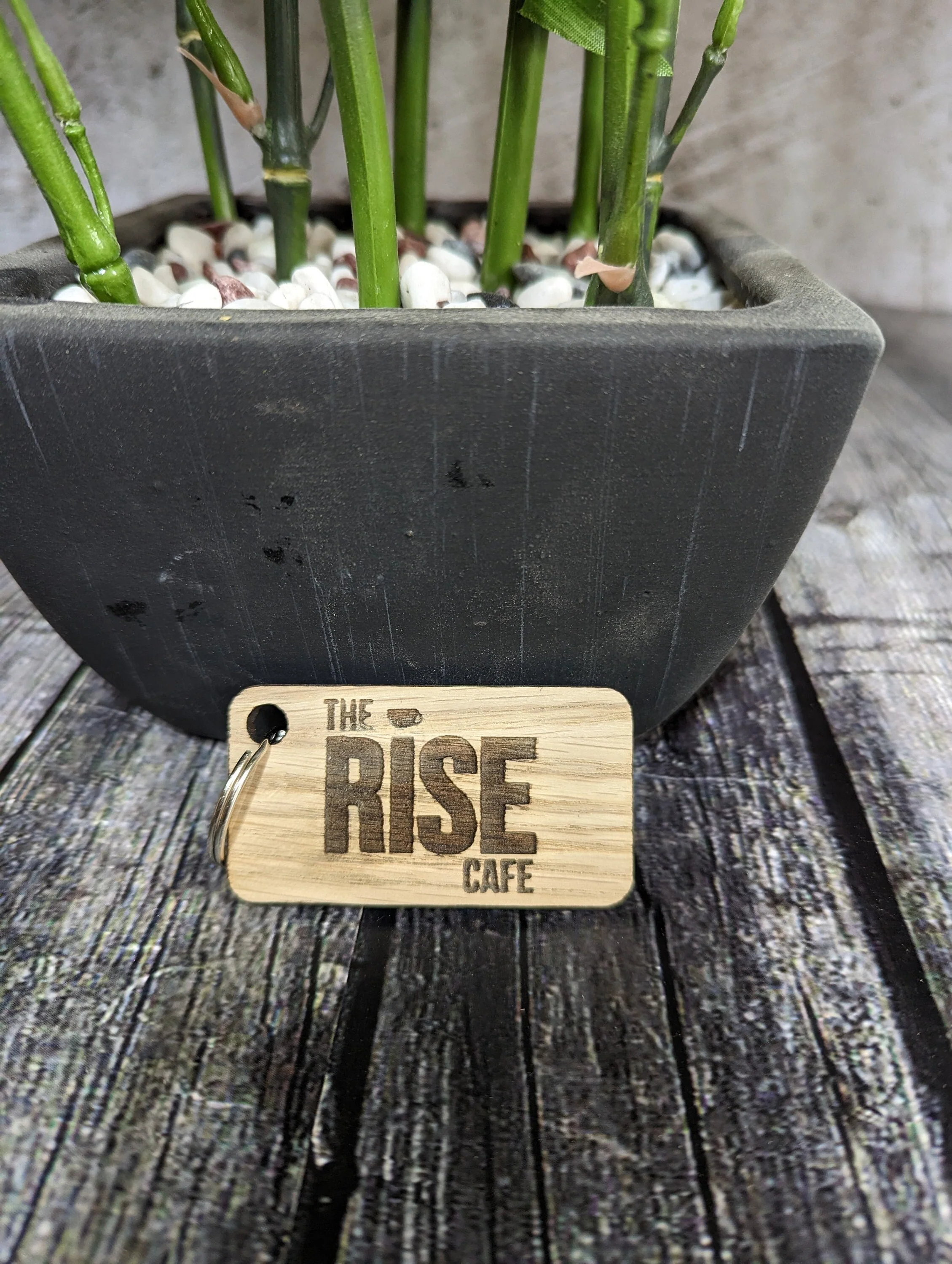 Custom Wooden Keyrings - Personalised Business & Club Branding - Eco-Friendly Oak - Handcrafted in Wales - Image 2