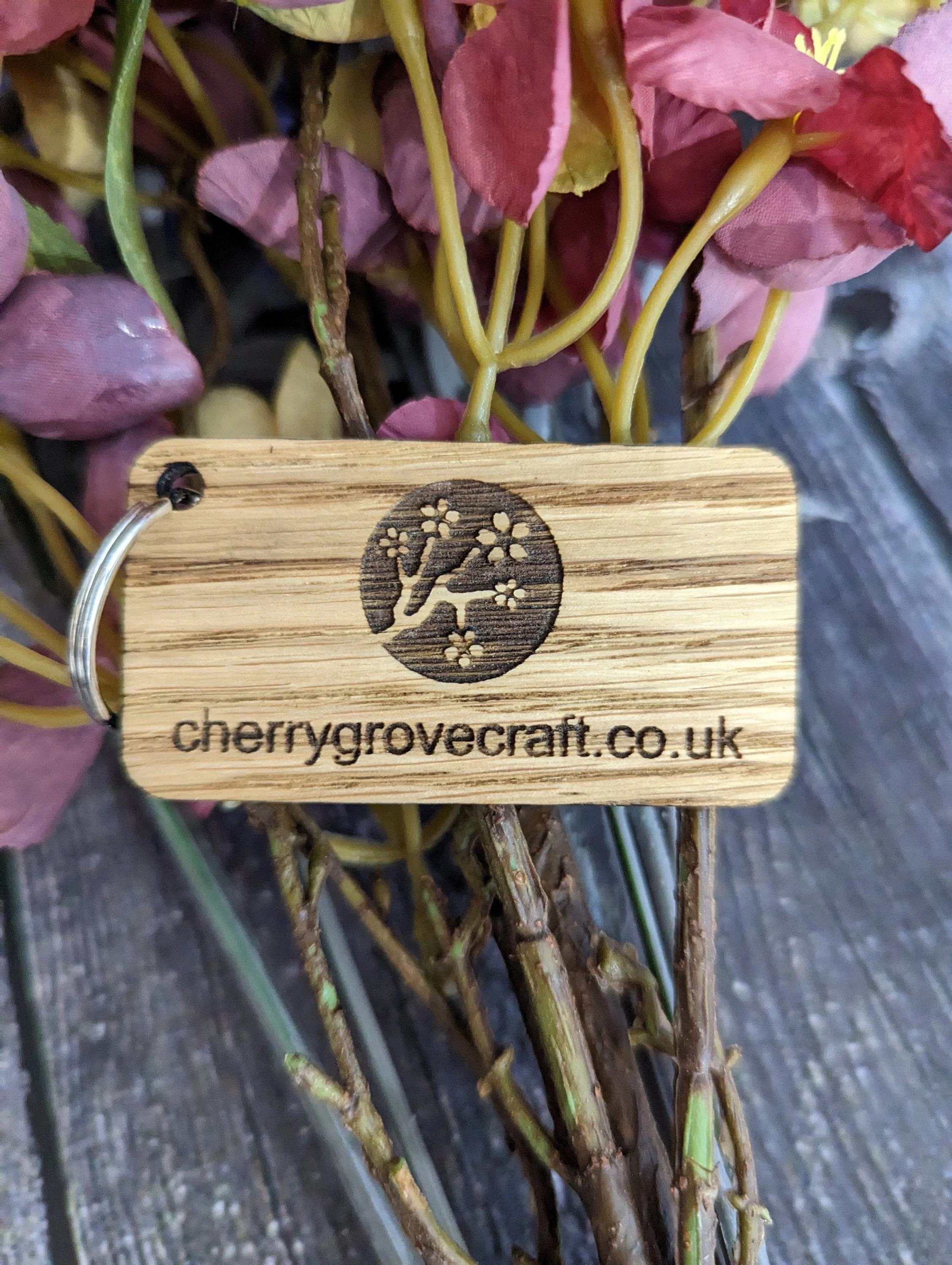 Custom Wooden Keyrings with Eco-Friendly Credentials for Business Promotions - Image 6