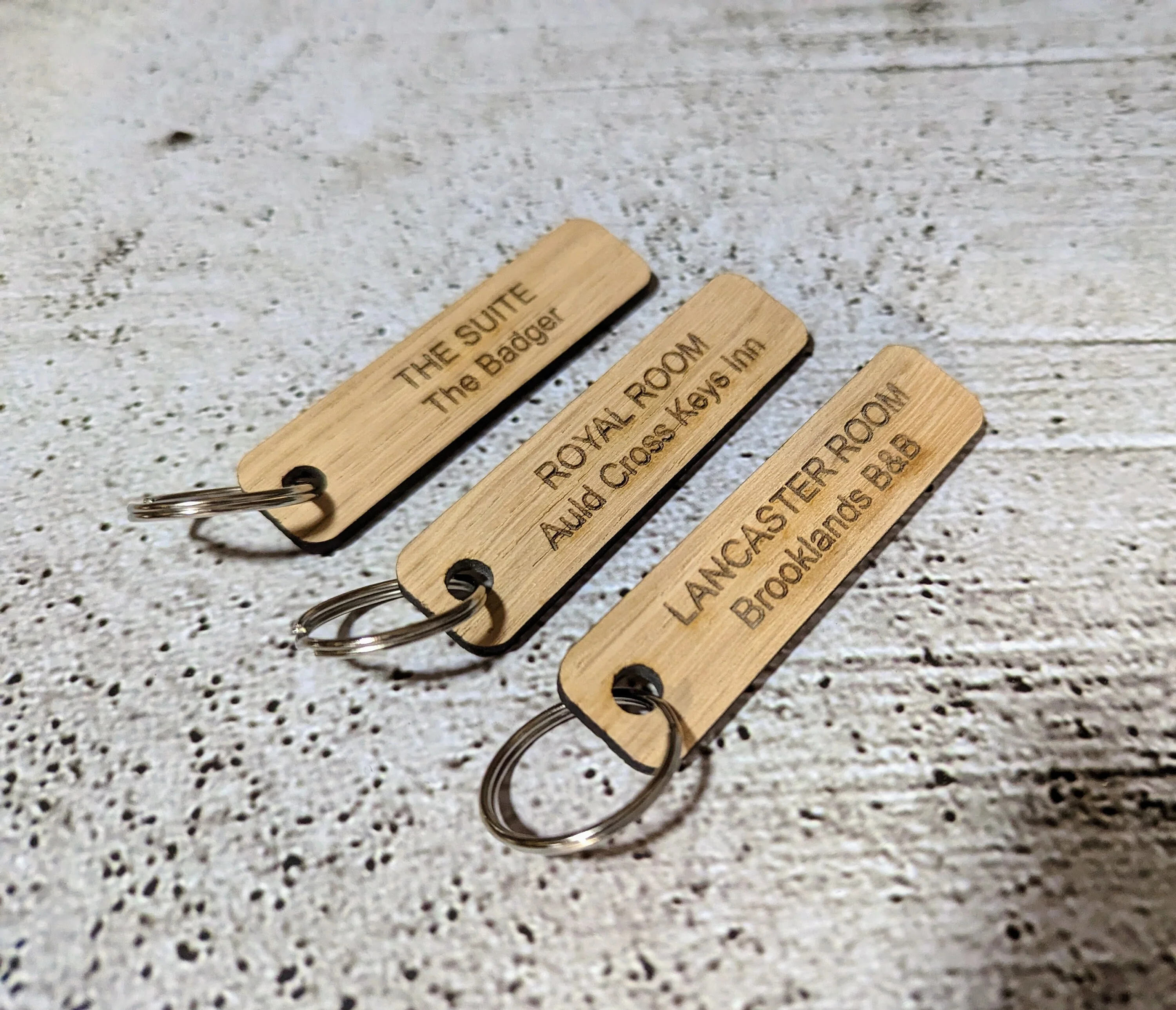 Custom Wooden Room Keyrings for Hotels, B&Bs, Airbnbs, and Guest Houses - Image 3