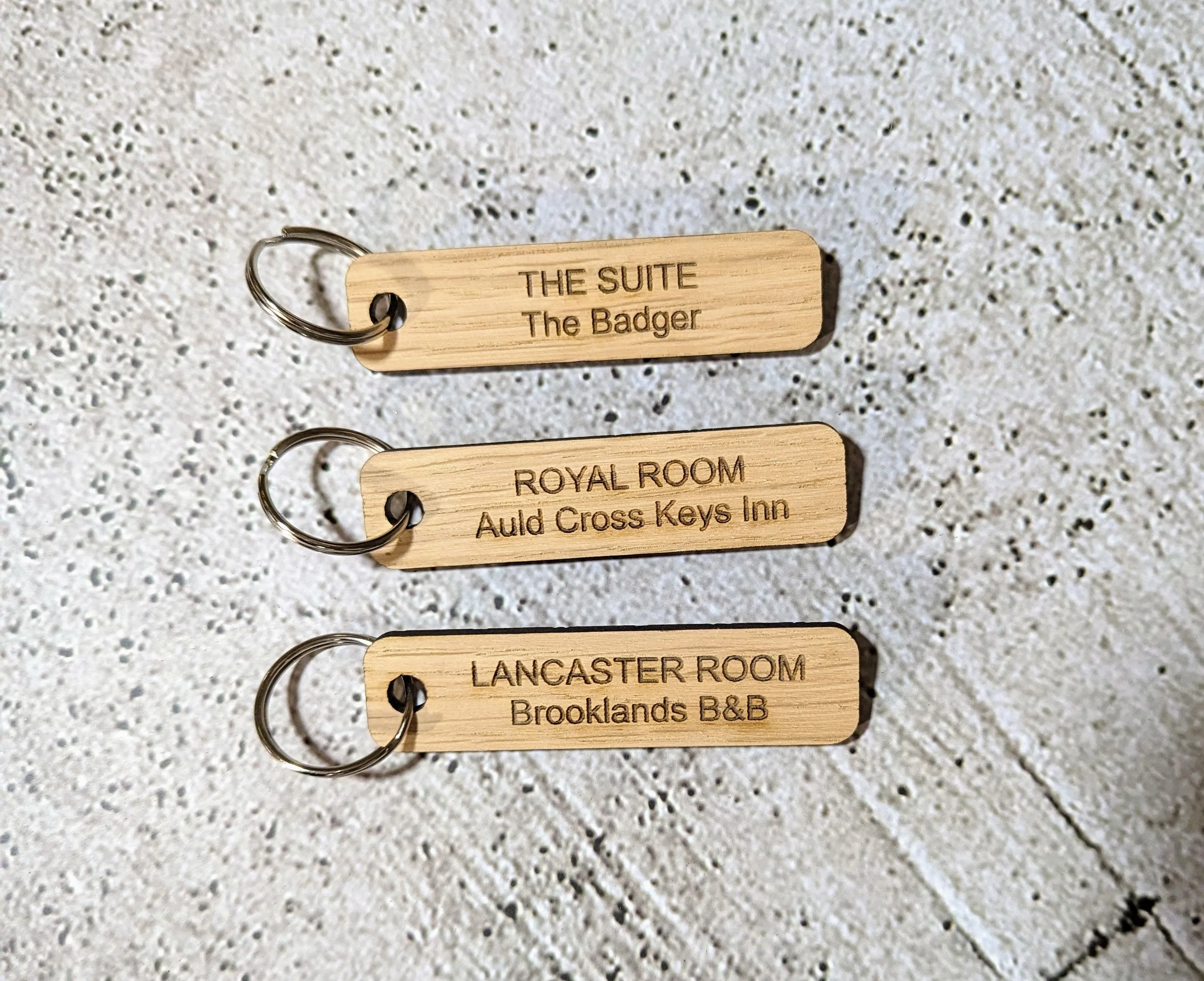 Custom Wooden Room Keyrings for Hotels, B&Bs, Airbnbs, and Guest Houses - Image 5