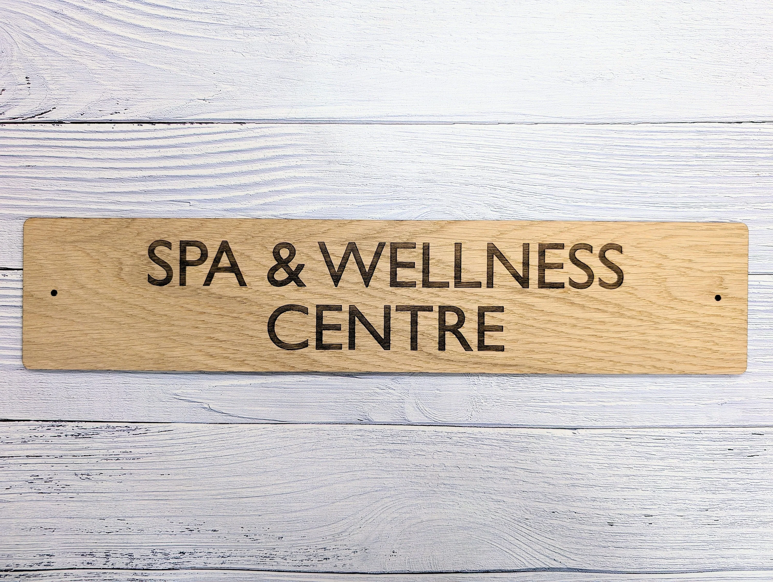 Custom Wooden Signs for Hotels & Spas - Personalised Room and Facility Signage - Available in Multiple Sizes - Doors, Walls Etc - Image 5