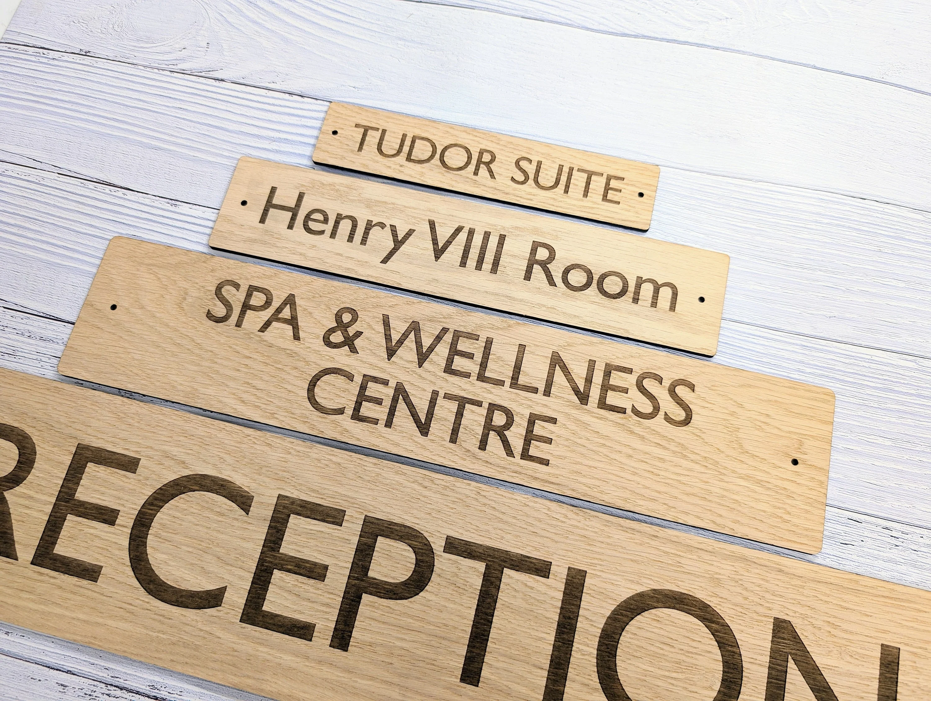 Custom Wooden Signs for Hotels & Spas - Personalised Room and Facility Signage - Available in Multiple Sizes - Doors, Walls Etc - Image 6