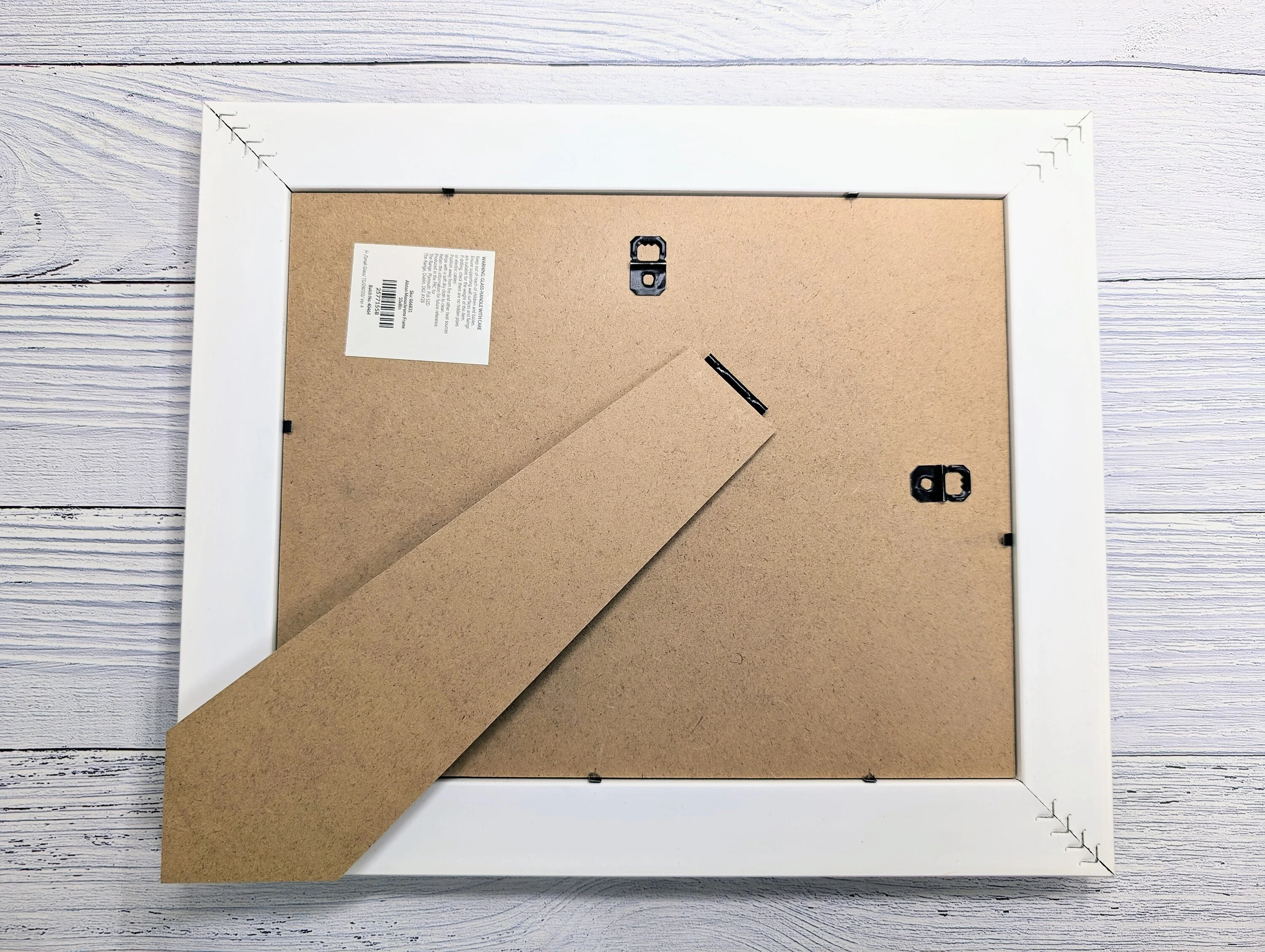 Customisable Wooden Sign in Monochrome Frame - Personalised Oak Plaque | 253x202mm, Versatile Wall/Table Decor, Handcrafted - Image 8