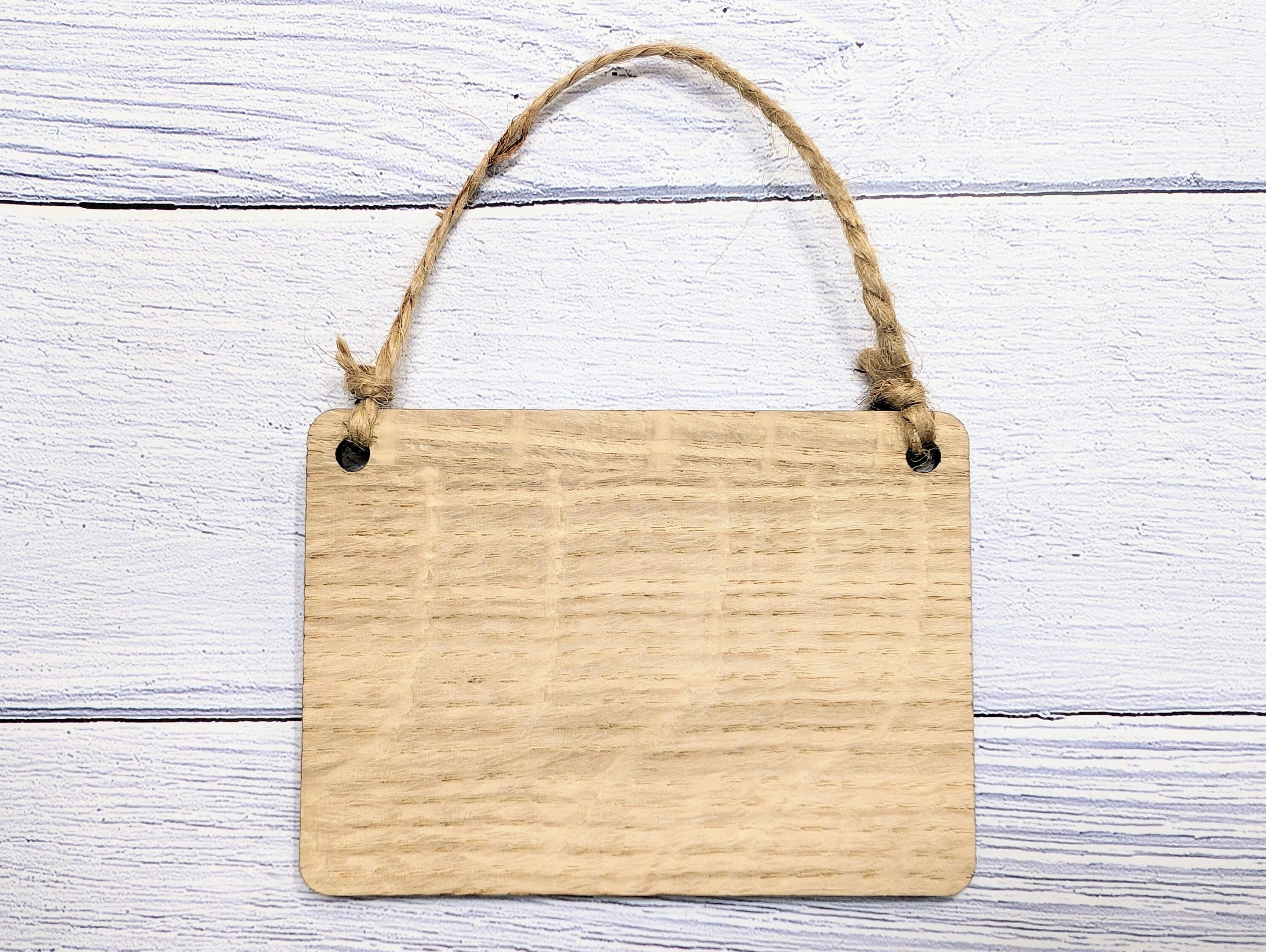 Dance Rehearsal in Progress - Sign - Handcrafted Oak Veneer Door Sign with Jute String, Perfect for Studios - Made in Wales - Image 9