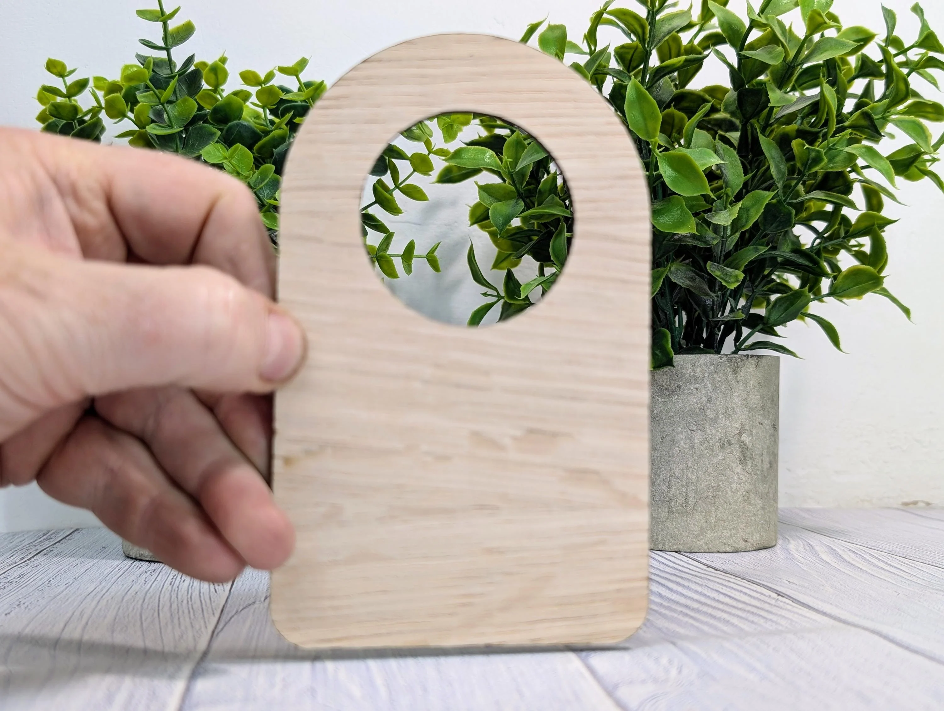 Do Not Disturb Wooden Door Hanger - Personalised Door Sign with Logo – 89x144mm, Custom Signage for Office, WFH, or Quiet Time - Image 5
