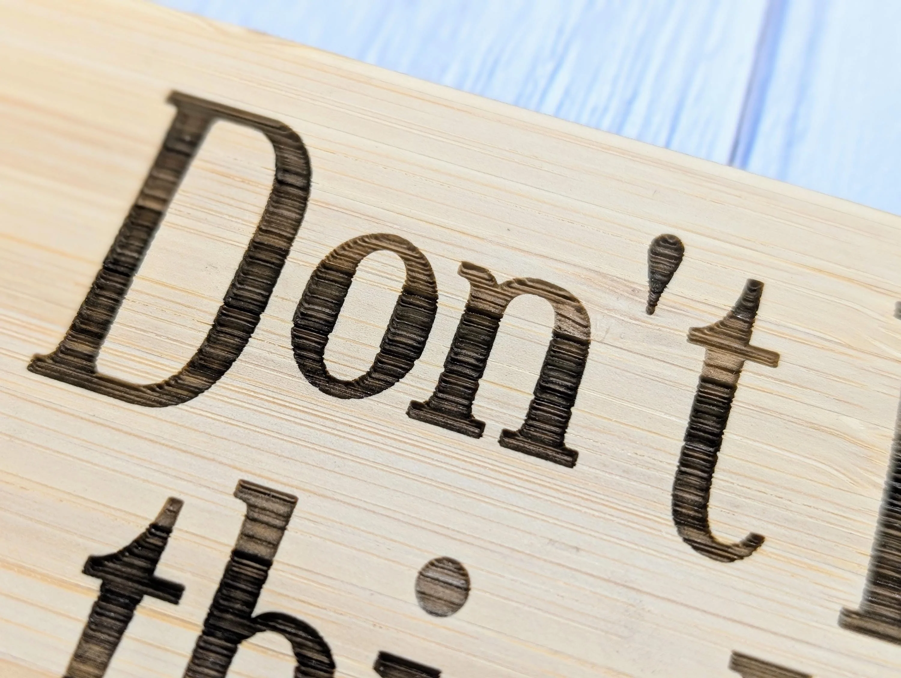 Don't Lose This Key - Extra-Large 200x80mm Bamboo Keyring - Ideal for Important Keys or Habitual Key Losers, Eco-Friendly - Image 7