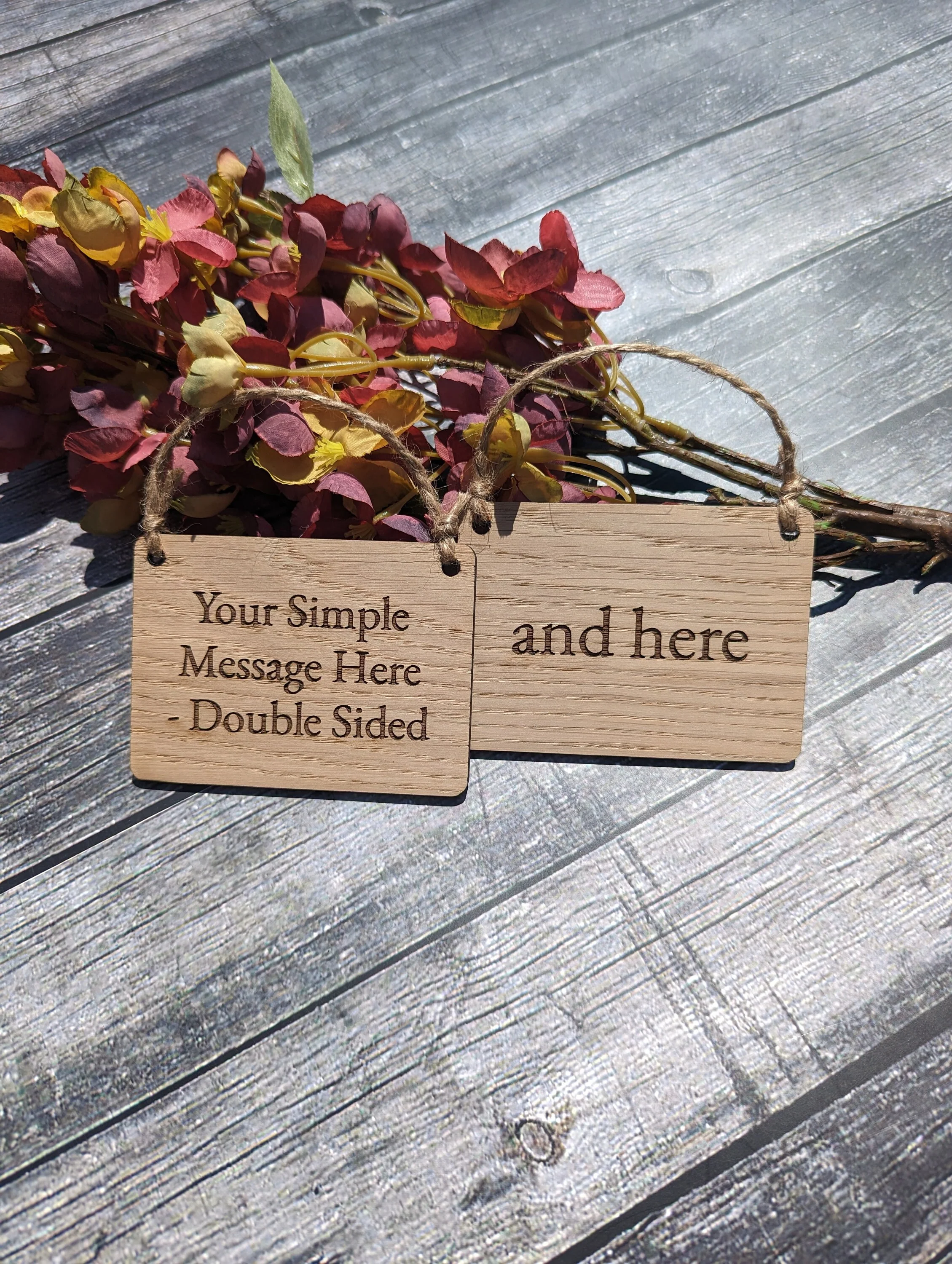 Double Sided Wooden Personalised Sign | Personalised 2 Sided Wooden Hanging Sign | Birthday Gift | Man Cave Sign | Bar Sign | Door Sign - Image 8