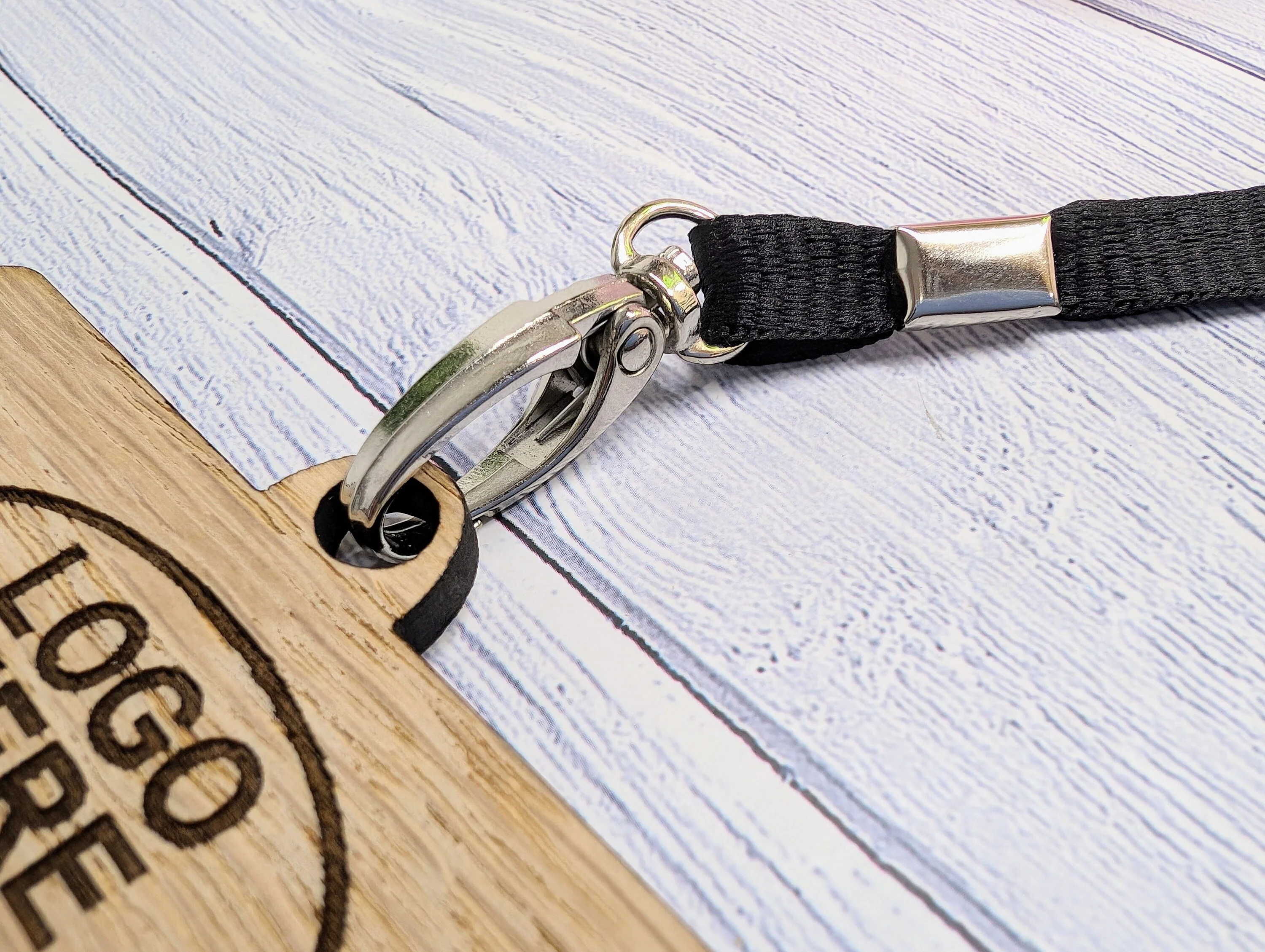 Eco-Friendly Wooden Visitor & Contractor Passes | Personalised Oak Veneer Reusable Visitor Management with Eco Lanyards, Building Safety - Image 7