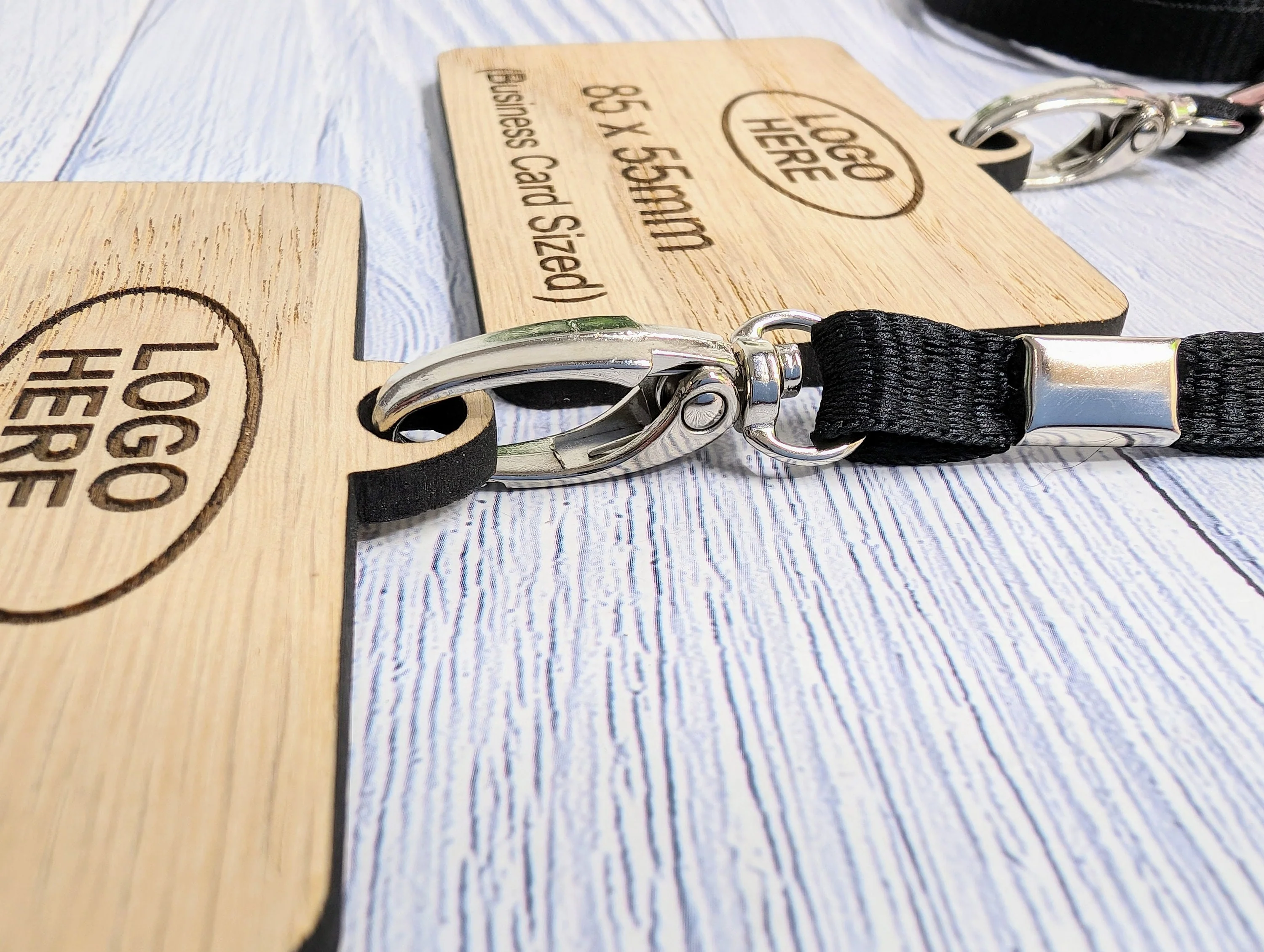 Eco Staff Name Badges with Eco Lanyards, Add Your Logo - Image 5