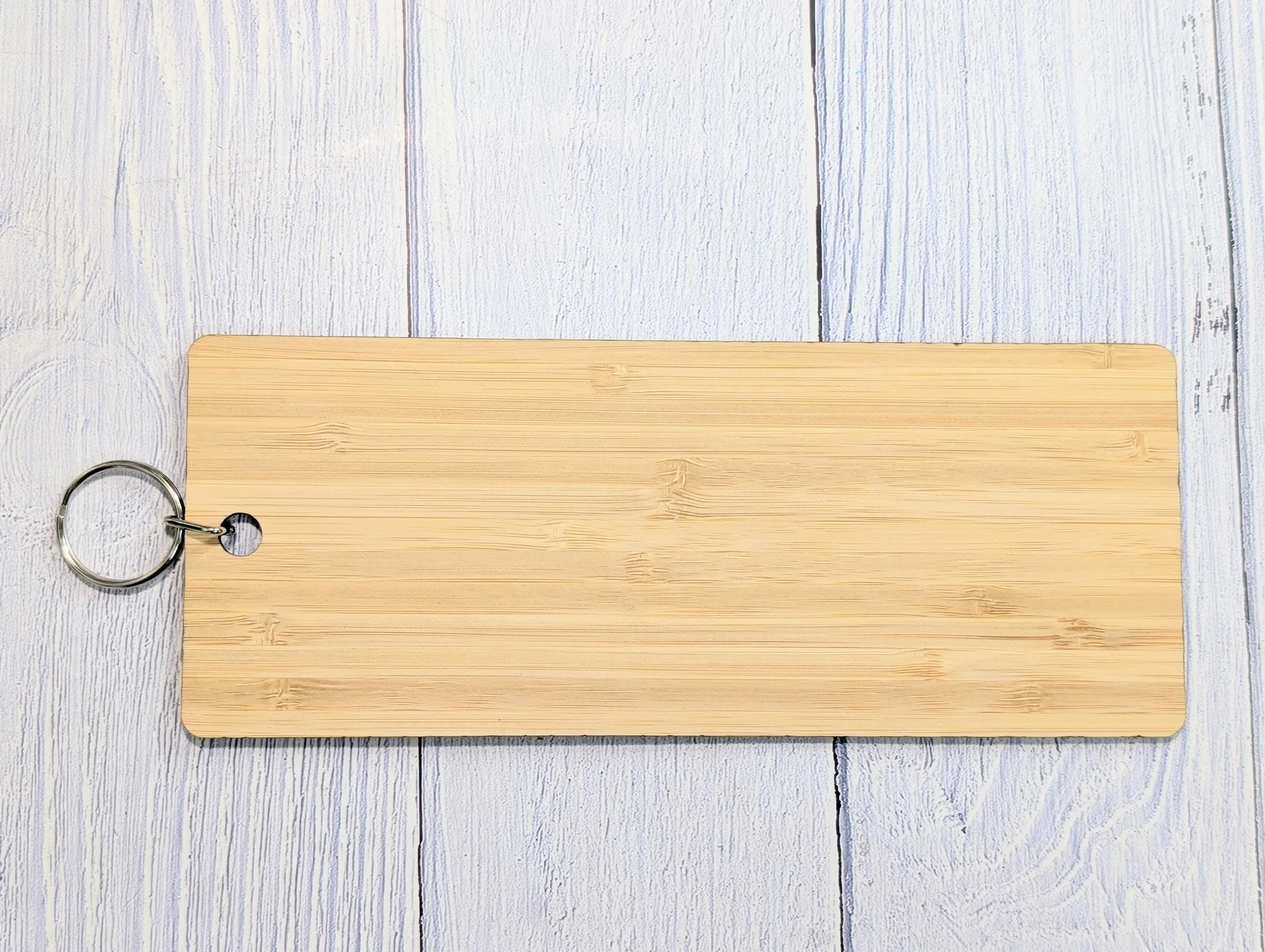 Extra-Large Bamboo Keyring 200x80mm | Master Key Design | Sustainable Eco-Friendly Gift | Plastic-Free - Image 8