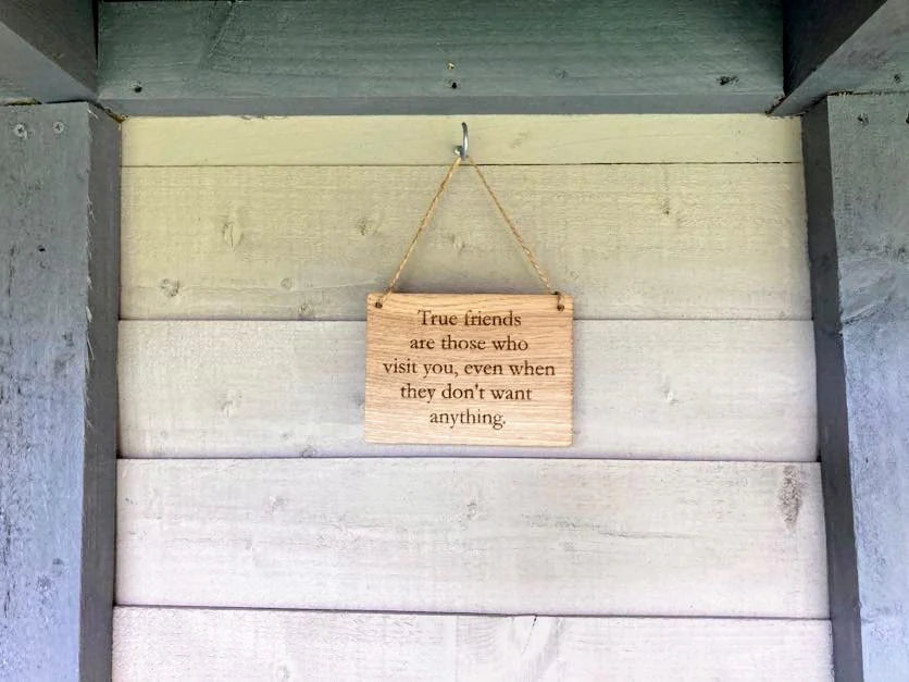 Extra Large Personalised Wooden Sign - Add Your Own Text - Image 4